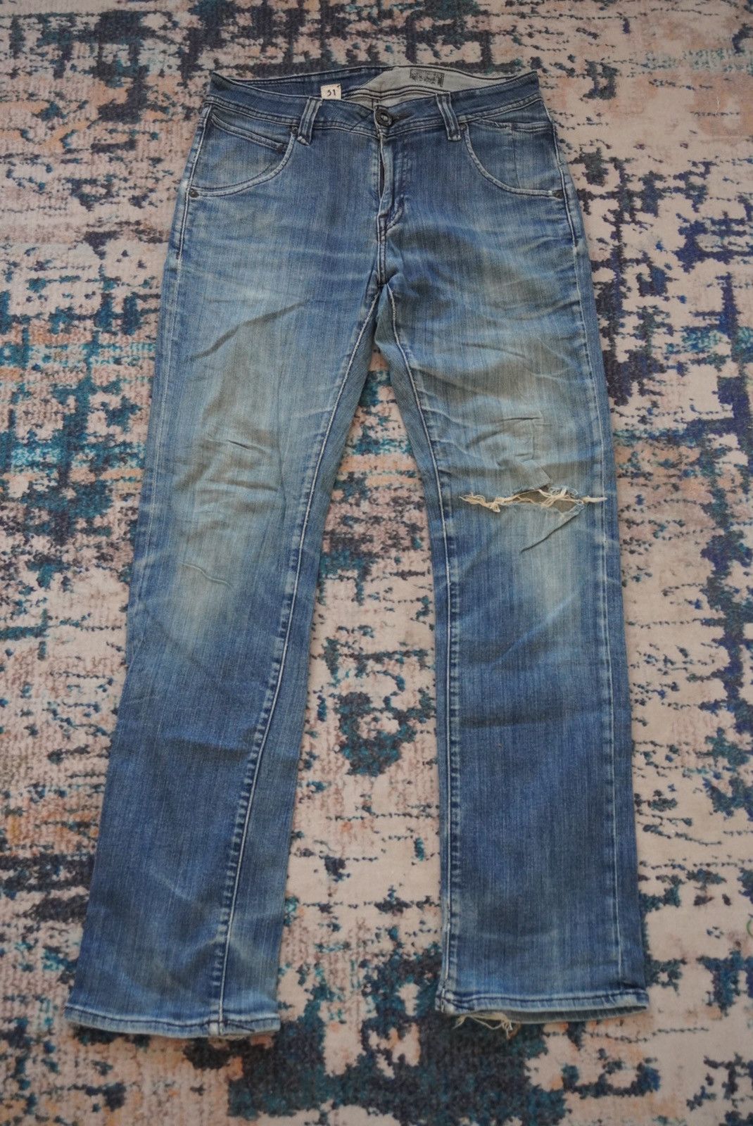 Vintage × Volcom Volcom jeans brand skates distressed style slim fit mens Size US 32 / EU 48 - 2 Thumbnail