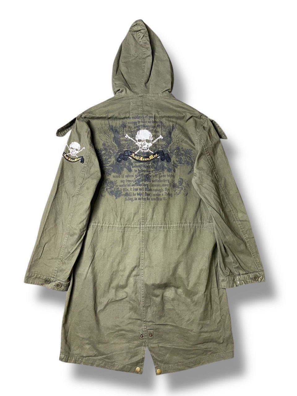 Japanese Brand × Vintage Acid Jazz Men Punk Hoodie Parka Jacket (117) Size US L / EU 52-54 / 3 - 1 Thumbnail