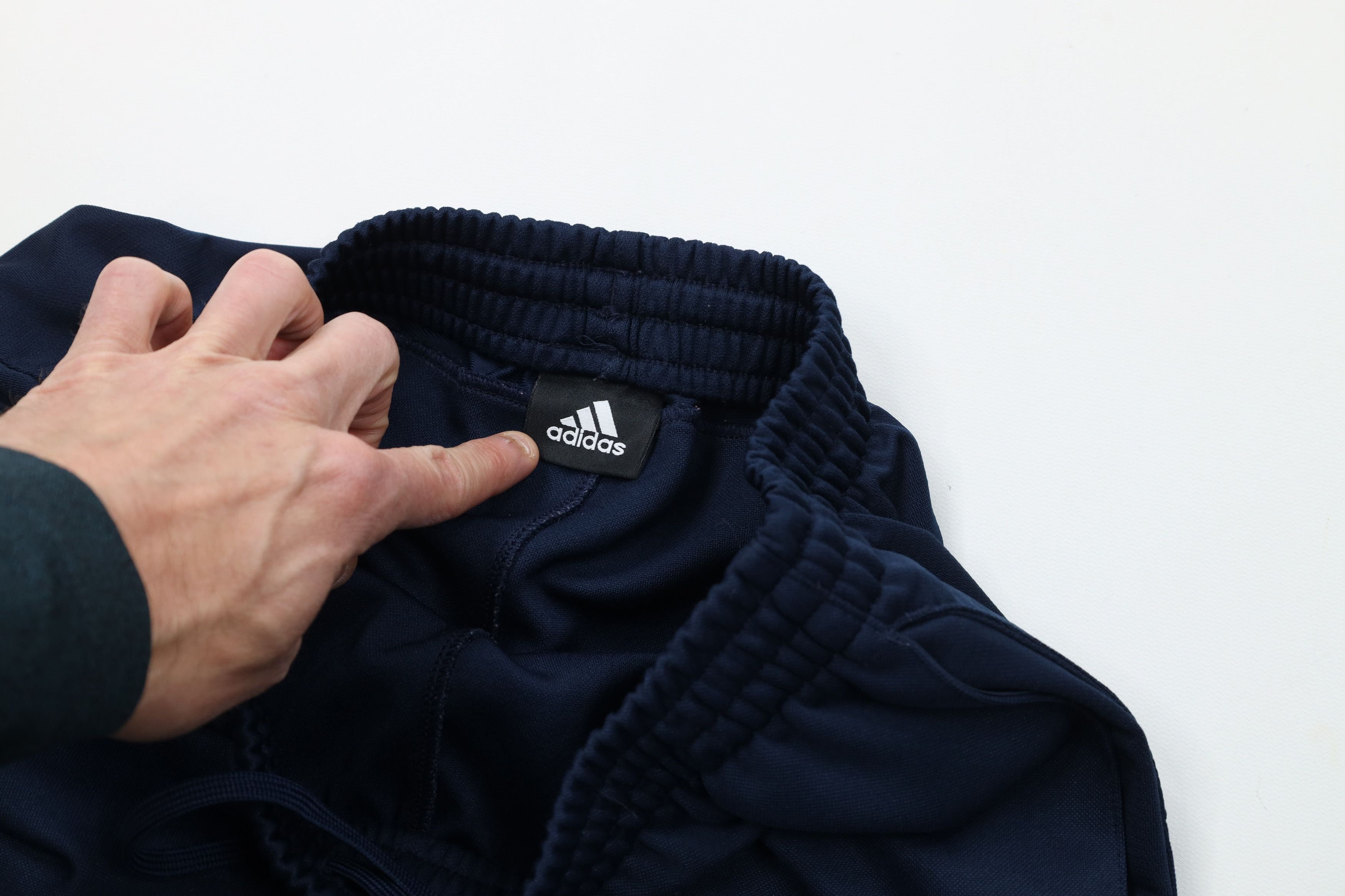 Adidas Vintage Y2K Adidas Football Soccer Warm Up Sweatpants Blue Size US 32 / EU 48 - 8 Thumbnail