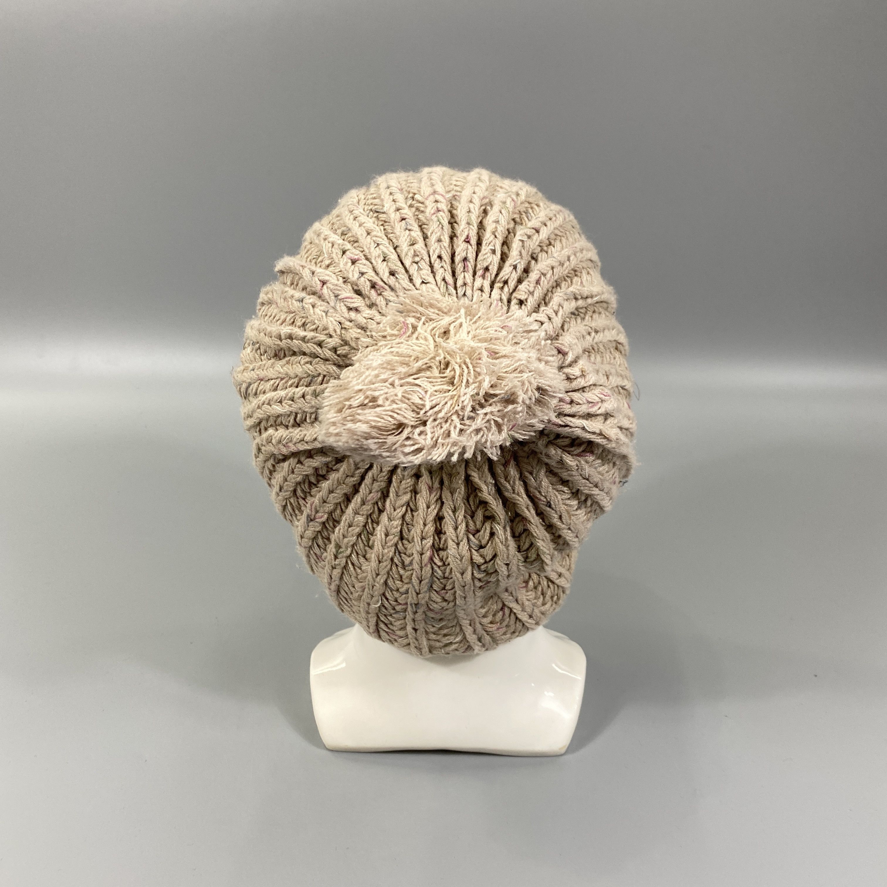 Japanese Brand Knitted Beanie Hat With Pom Pom -BN834 Size ONE SIZE - 4 Thumbnail