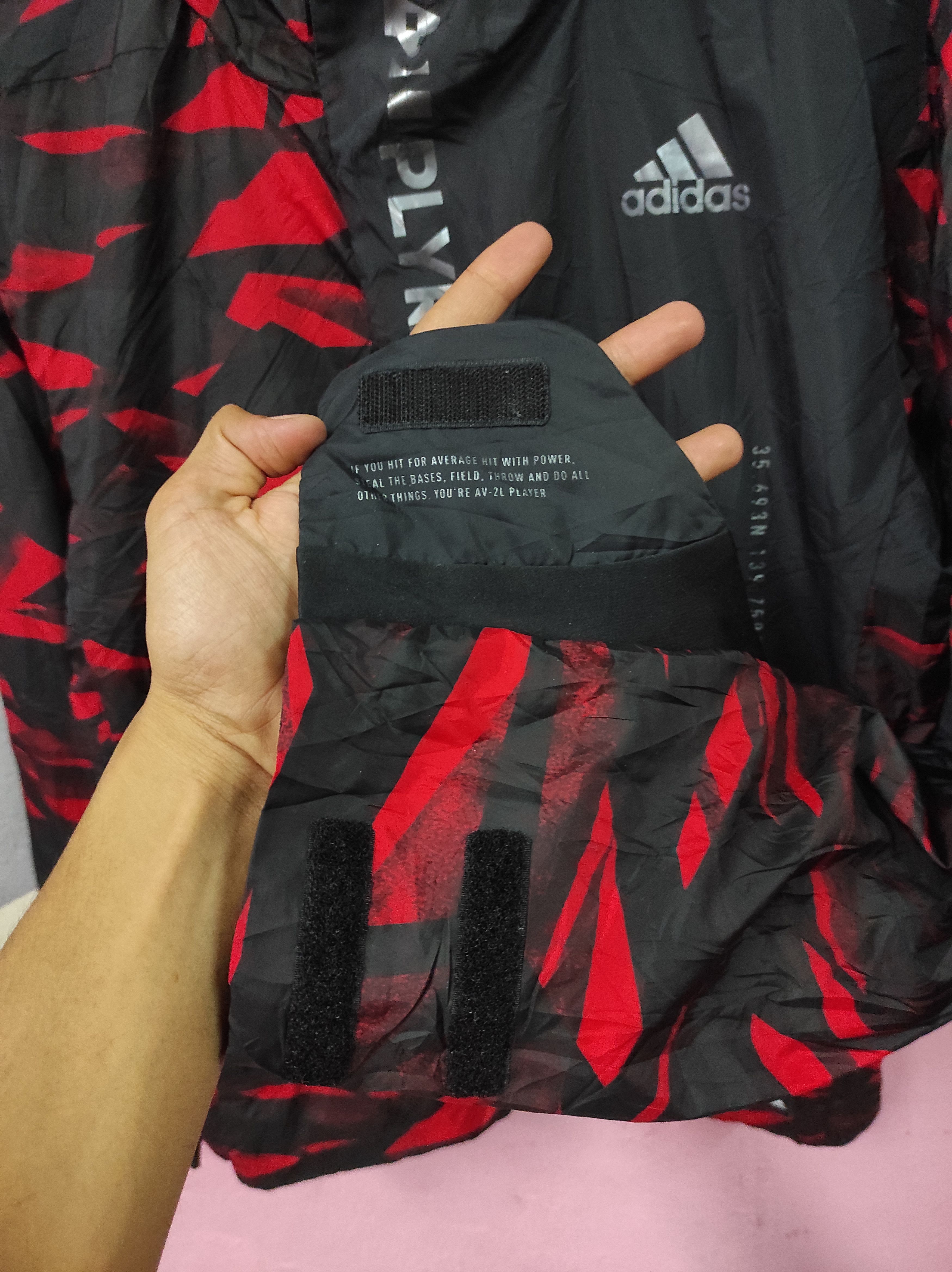 Adidas ADIDAS 5APSFT THREE STRIPES CAMOUFLAGE LIGHT JACKET HOODED Size US M / EU 48-50 / 2 - 8 Thumbnail