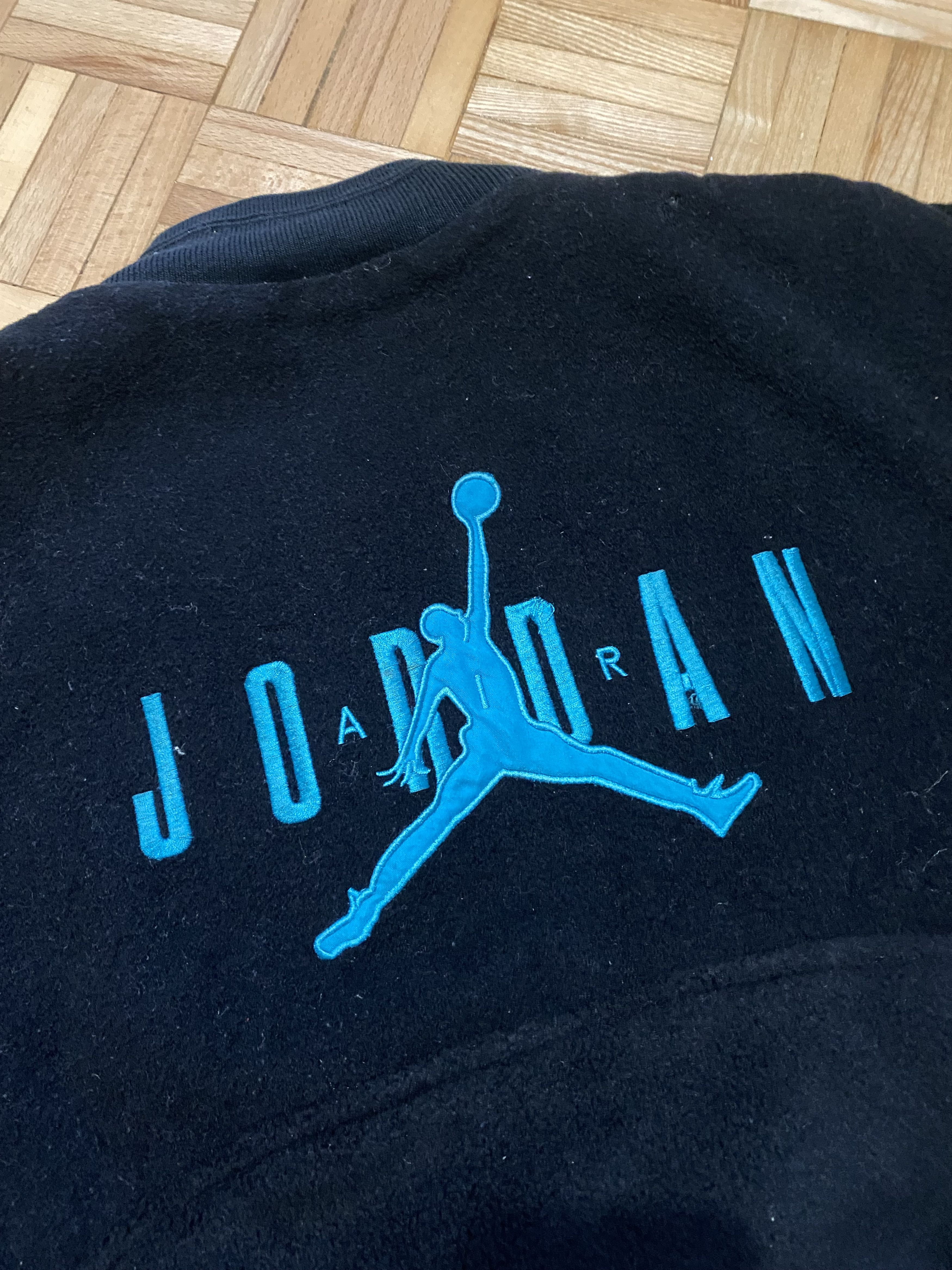 Nike Vintage 90s Jordan Nike wool bomber Size US M / EU 48-50 / 2 - 11 Thumbnail
