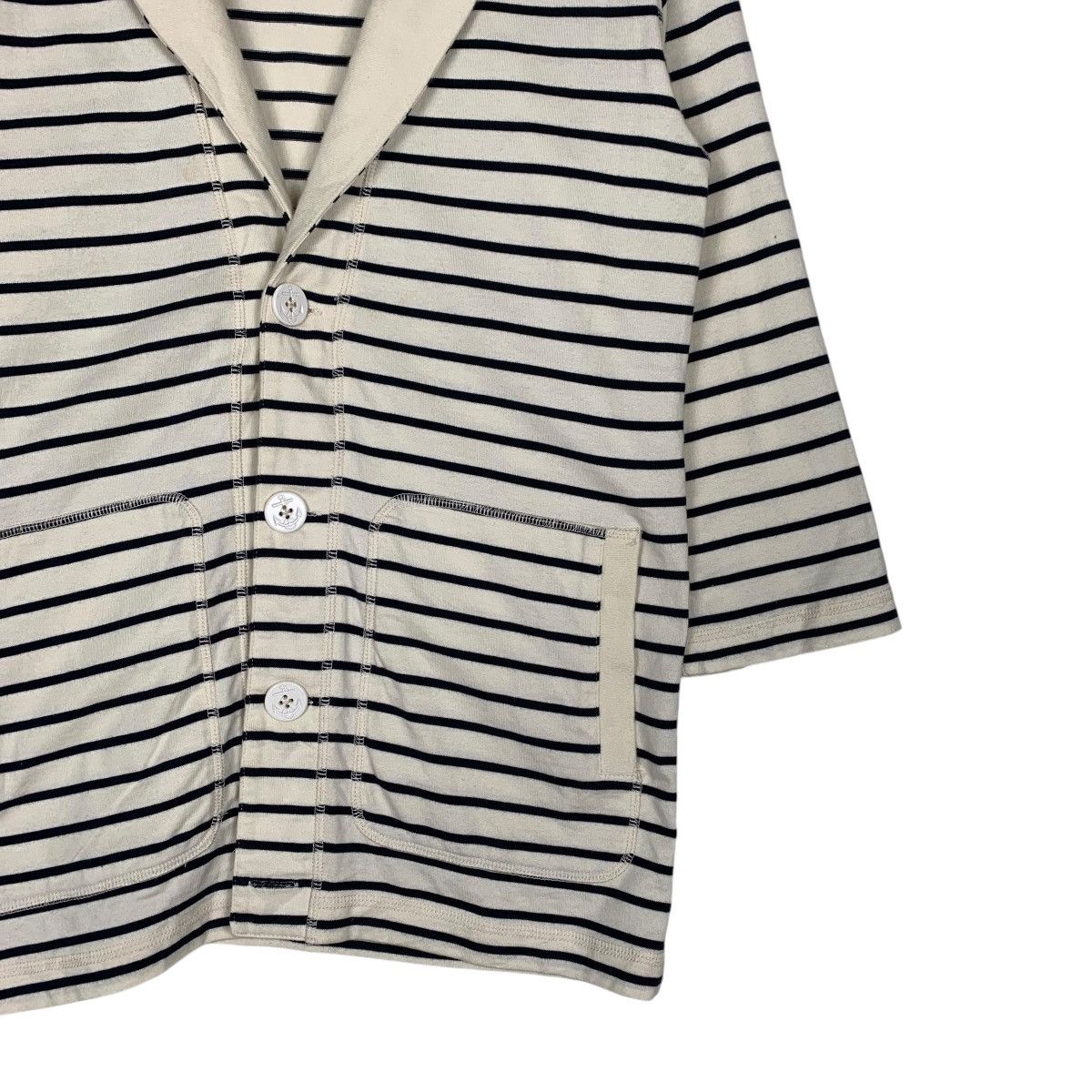 Katharine Hamnett London Katherine Hamnett London Stripe Jacket Size L / US 10 / IT 46 - 4 Thumbnail