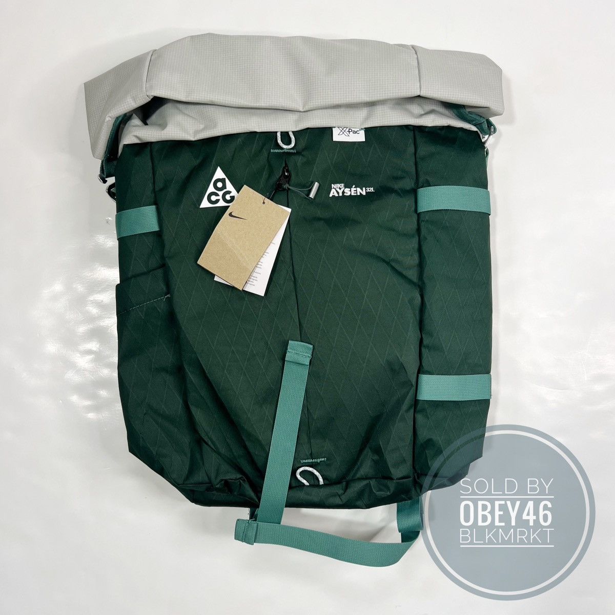 Nike ACG NIKE ACG Aysén Backpack (32L) Vintage Green/Light Iron Size ONE SIZE - 1 Thumbnail