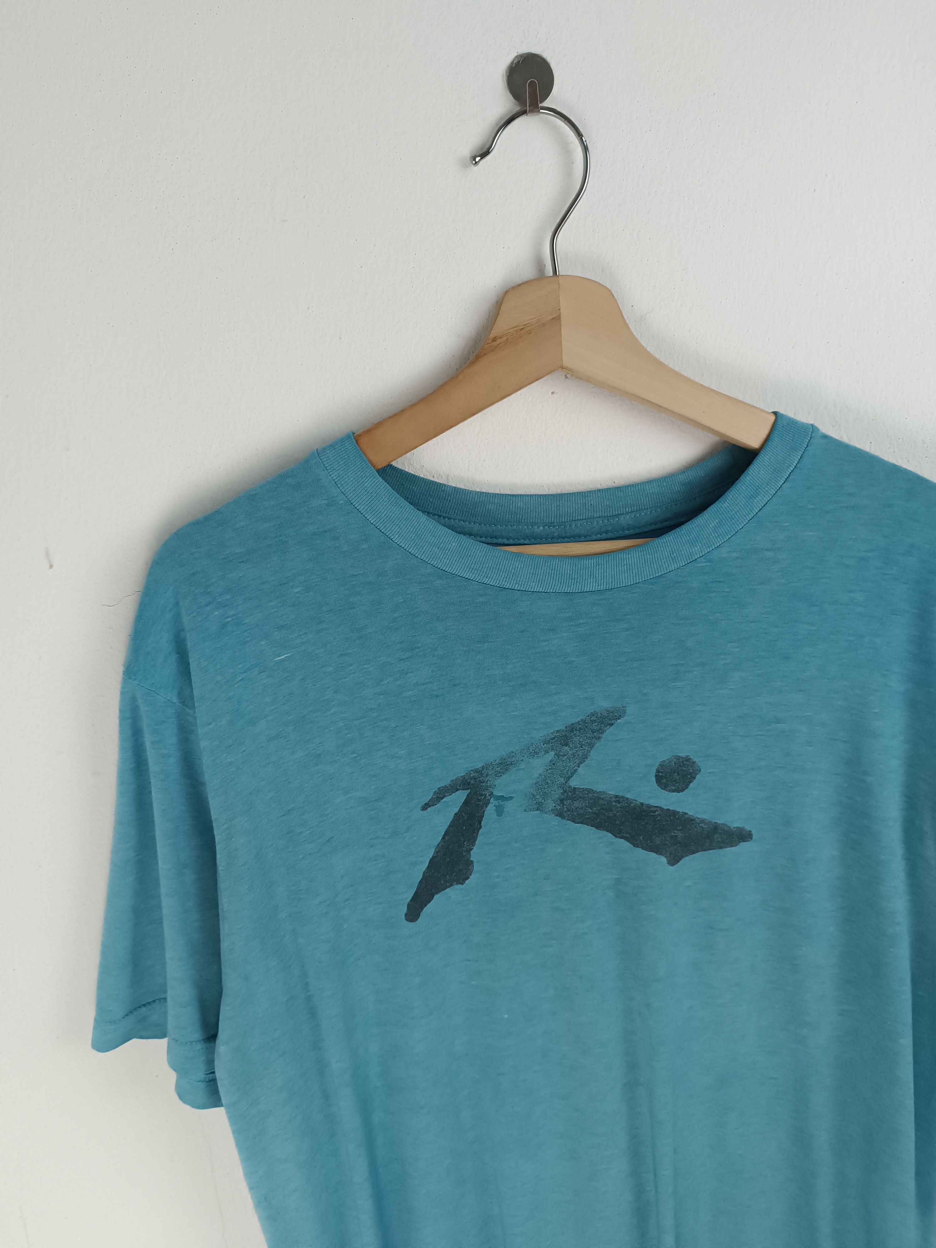 Rusty THRASHED FADED VINTAGE RUSTY LOGO TEE SURF WEAR Size US M / EU 48-50 / 2 - 5 Thumbnail