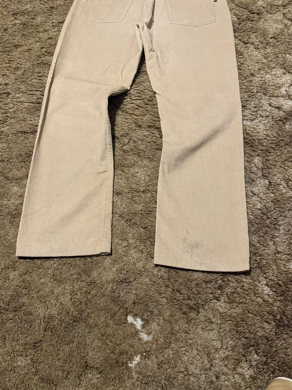 Vineyard Vines Vineyard Vines Mens Beige Corduroy Five Pocket Pants 33 x 32 Size US 33 - 5 Thumbnail