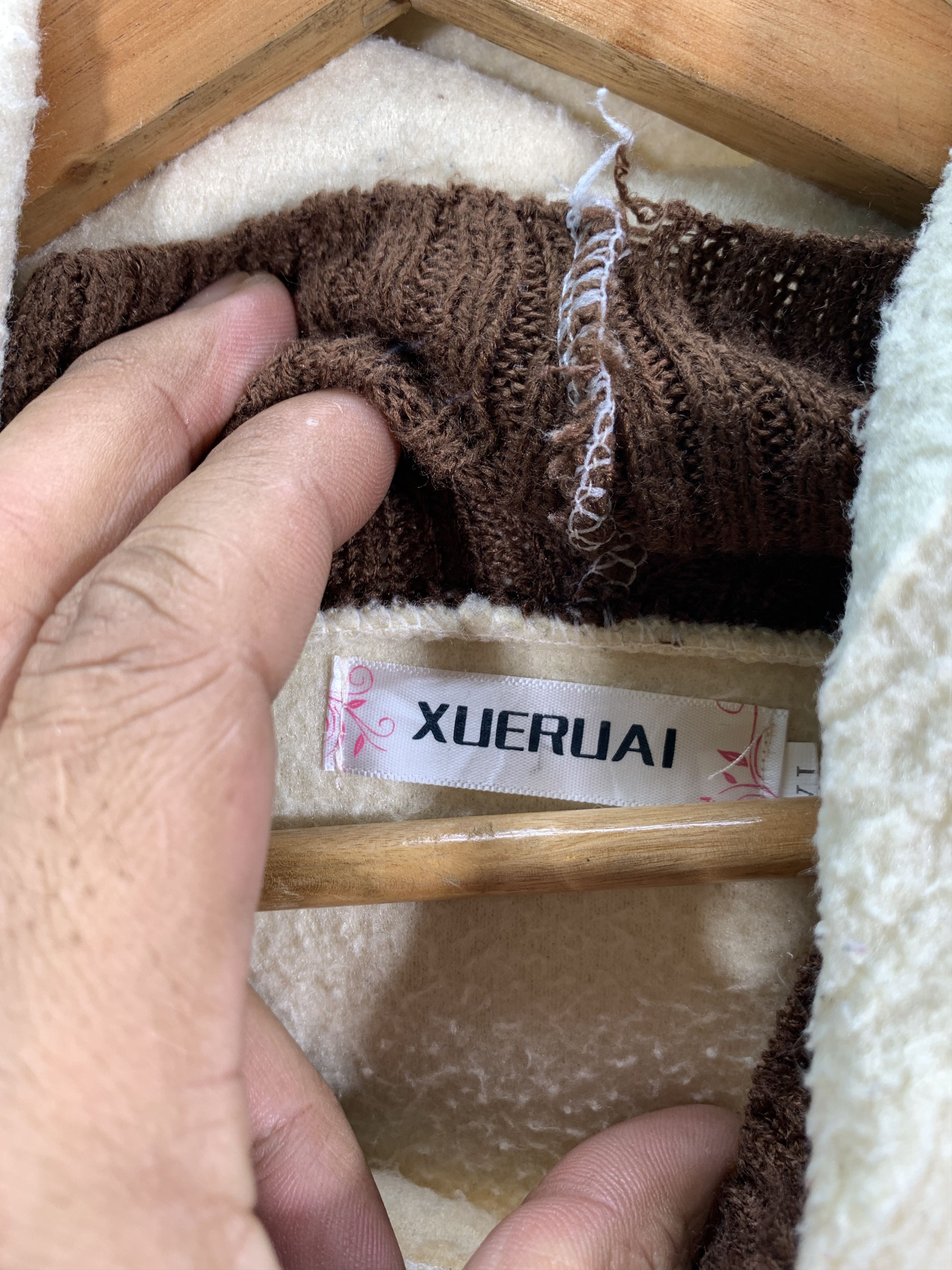 Japanese Brand Boxy Baggy Sherpa Hoodie Size US XL / EU 56 / 4 - 6 Thumbnail