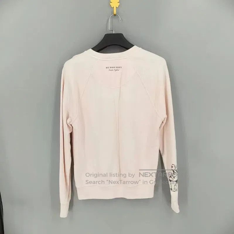Burberry Burberry Pink Cotton Women's Sweatshirt. Size XS / US 0-2 / IT 36-38 - 2 Thumbnail