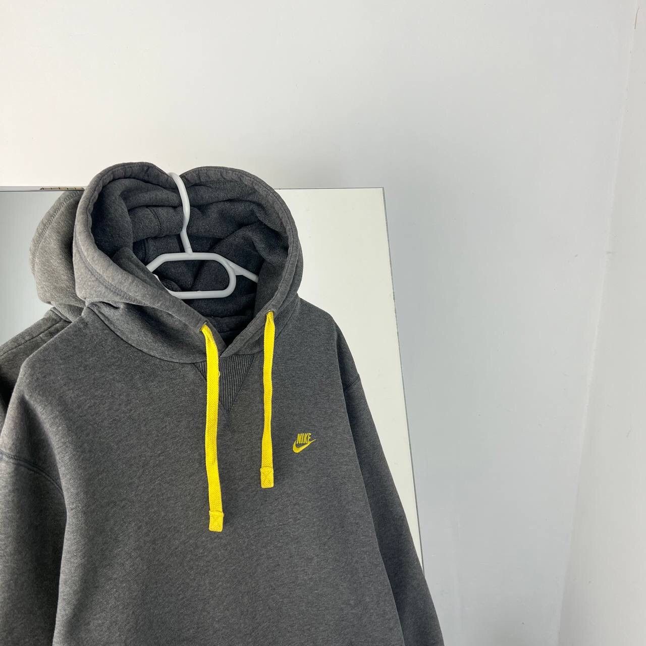 Vintage Mini Swoosh Nike Vintage Hoodie Y2K Style Oversized Baggy Size US XL / EU 56 / 4 - 2 Thumbnail