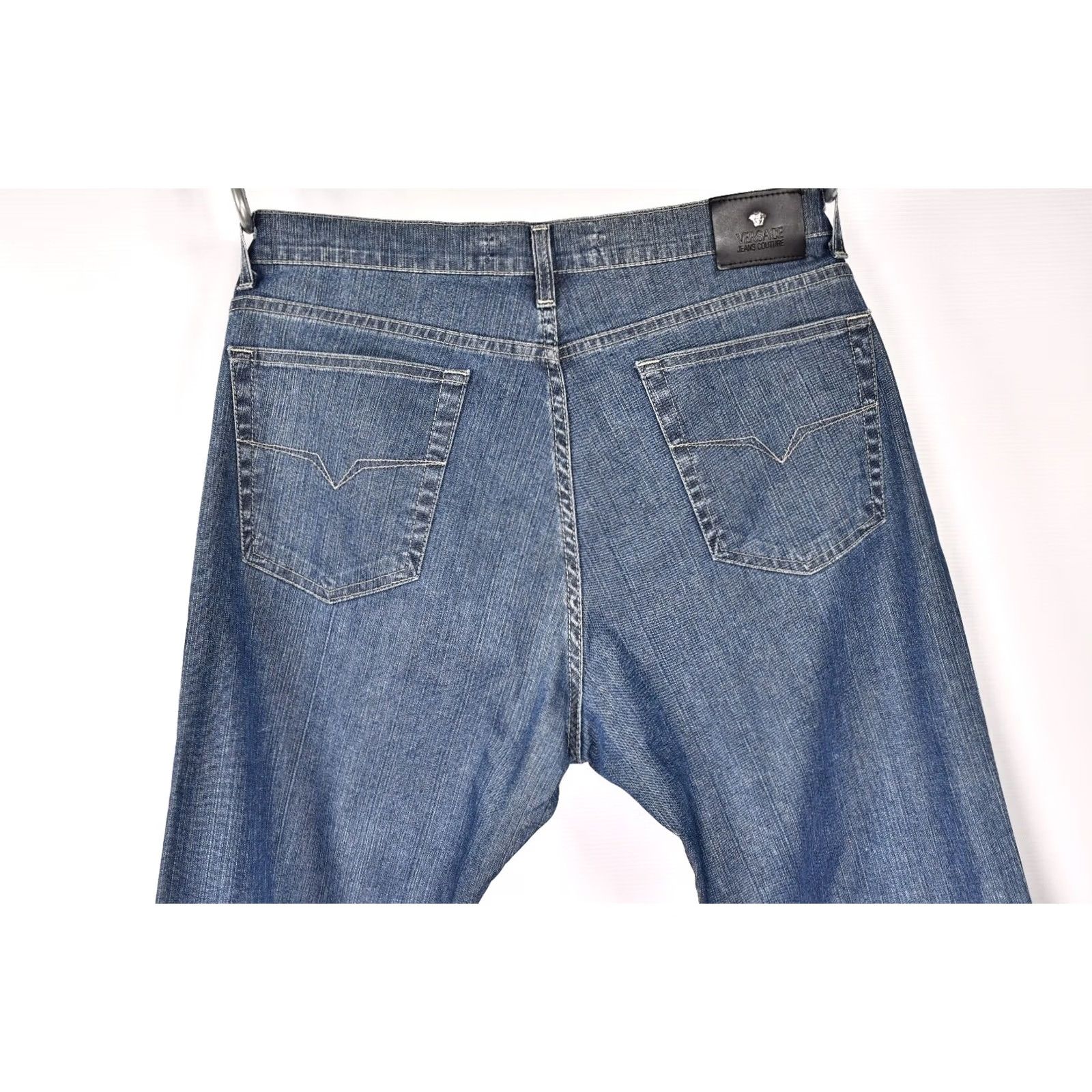 Versace Jeans Couture VERSACE JEANS COUTURE Jeans Men’s size 52 Denim Blue 97% Cotton 3% Other Straight Vintage No N/A N/A Size US 36 / EU 52 - 4 Thumbnail