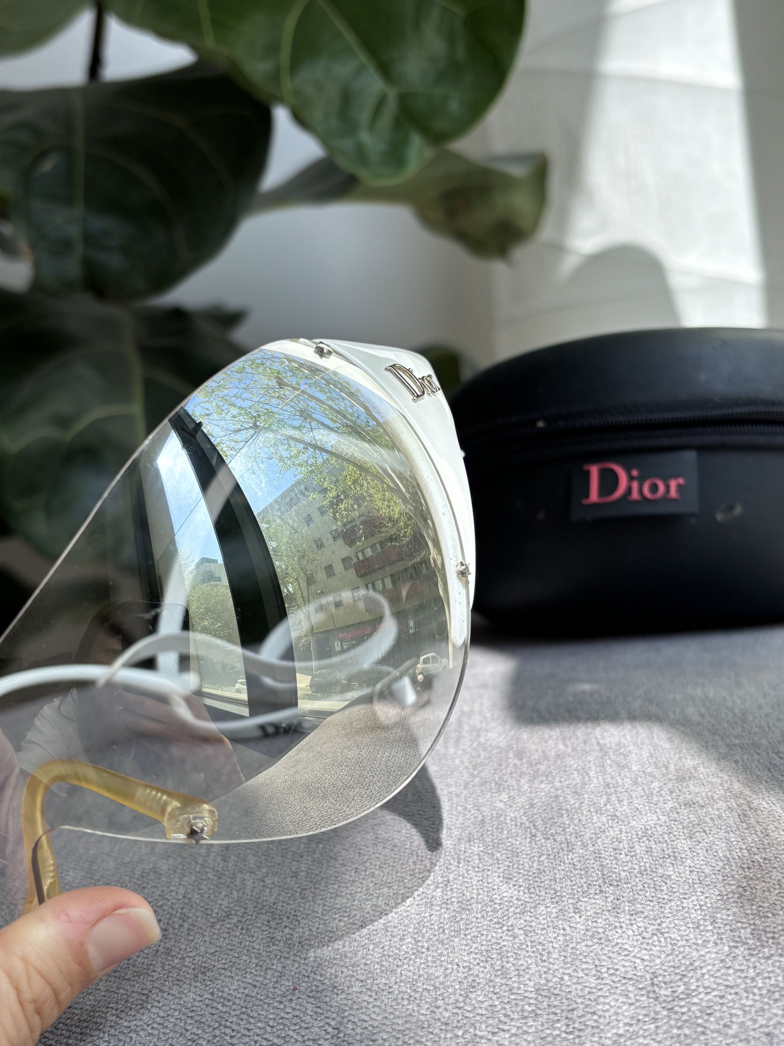 Dior DIOR Sunglasses Ski Bike Wrap Shield Mask Galliano Size ONE SIZE - 5 Thumbnail