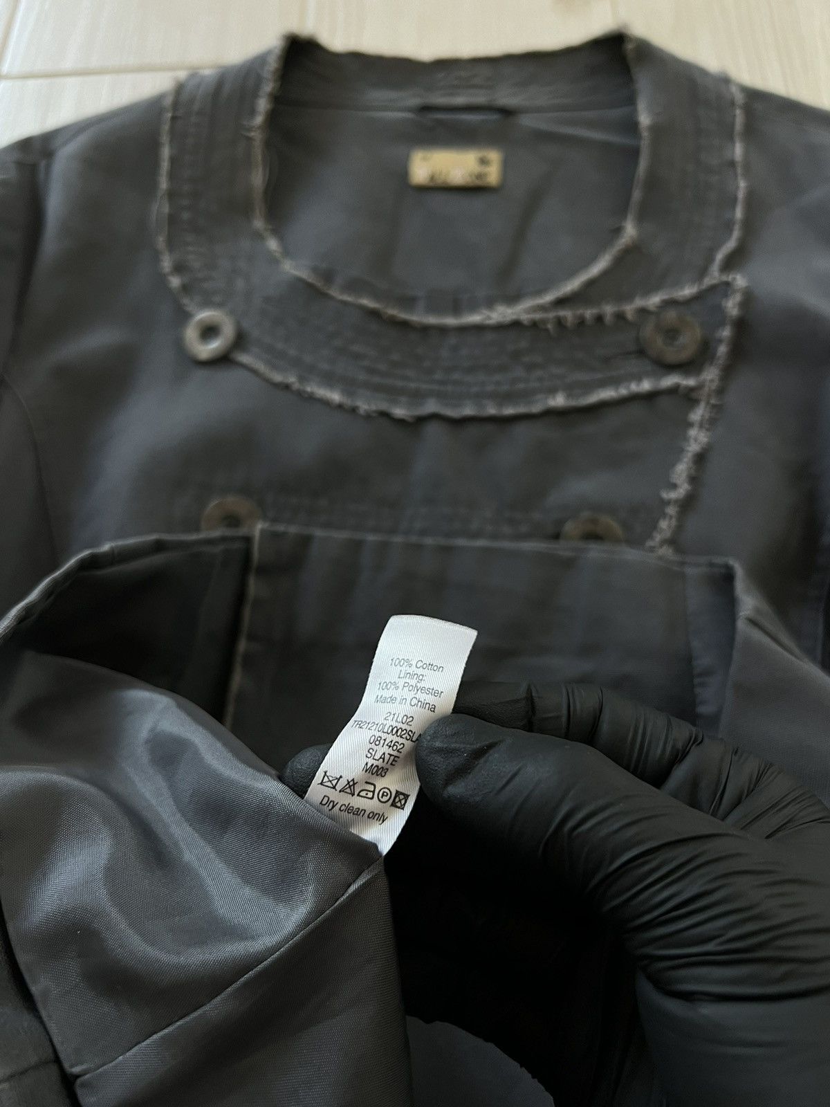 Hysteric Glamour 00s Military Napoleon Jacket Gothic Balmain Style Avant gard Size US S / EU 44-46 / 1 - 14 Thumbnail