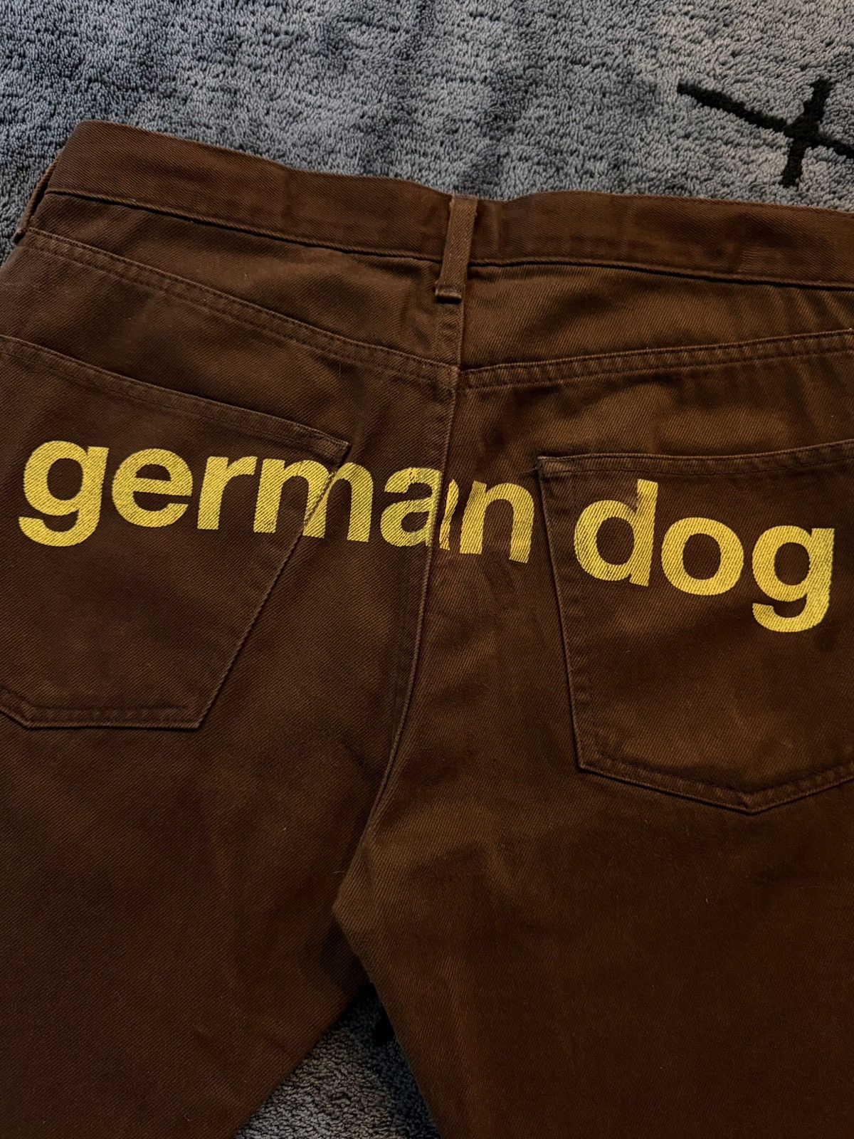 Junya Watanabe SS02 Junya Watanabe CDG German Dog Poem Denim Size US 32 / EU 48 - 3 Thumbnail