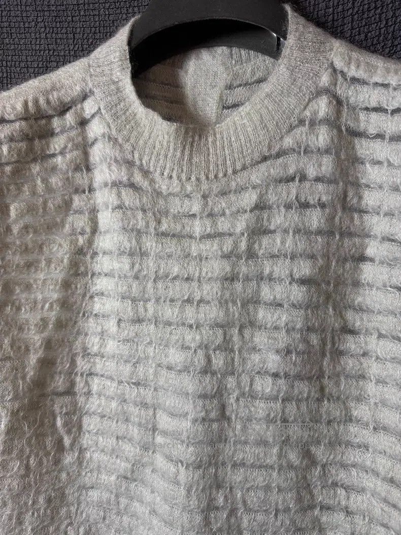 Rick Owens Rick Owens 16 FW mainline mohair see-through striped cashm Size US S / EU 44-46 / 1 - 3 Thumbnail