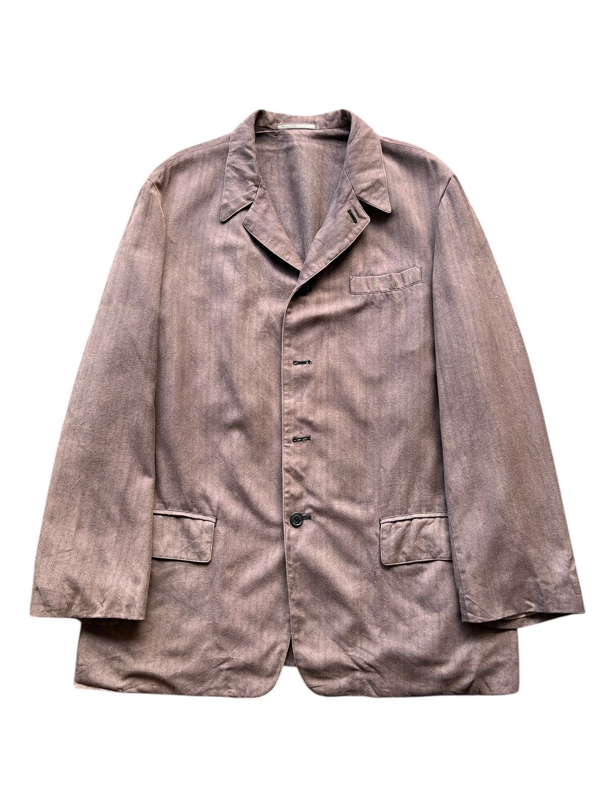 Y's for Men 🔥 Y's For Men Yohji Yamamoto Rayon Jacket Size US L / EU 52-54 / 3 - 4 Thumbnail
