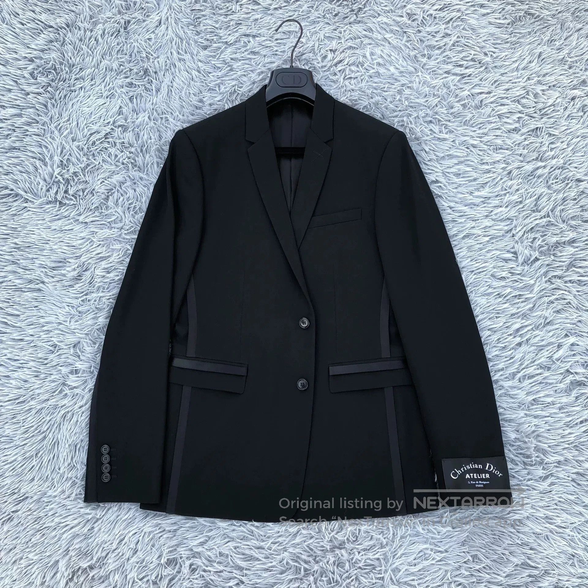 Dior Dior Homme 18FW Black Leather Patch Suit. Size US M / EU 48-50 / 2 - 1 Thumbnail