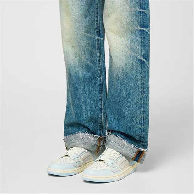 Amiri o1g2r1mq0824 Trainers in White & Blue Size US 6 / IT 36 - 3 Thumbnail
