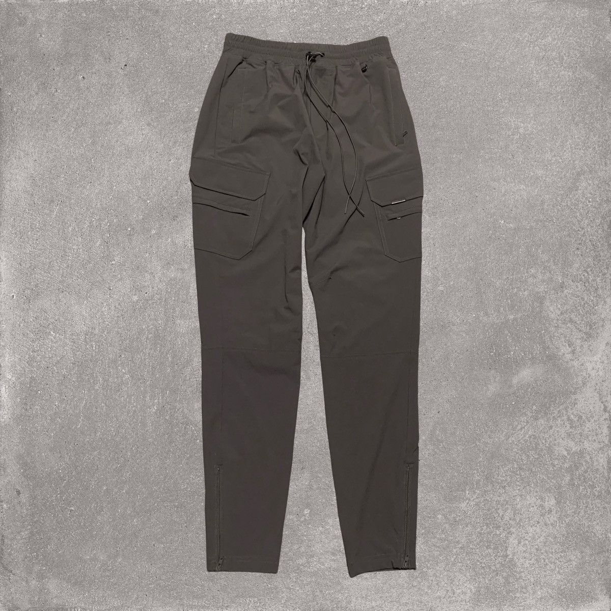 Represent Clo. Represent Medium 247 Track Pants Bottoms Grey Zip Cargos Size US 32 / EU 48 - 1 Thumbnail