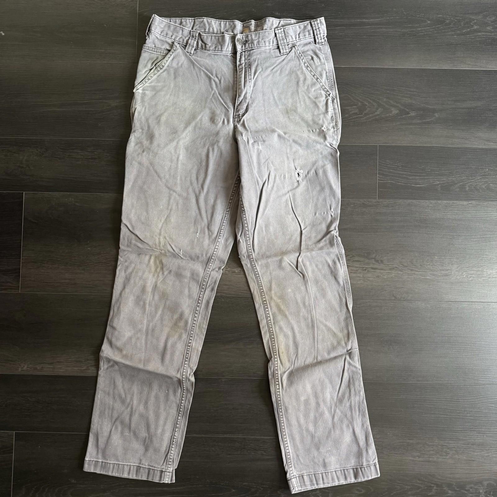 Carhartt Well worn Carhartt 34x34 Utility Work Pants Size US 32 / EU 48 - 1 Thumbnail