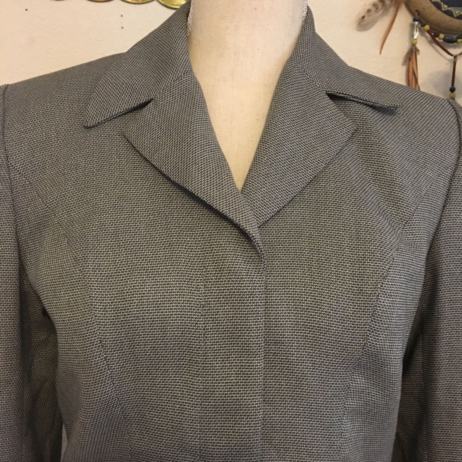 Other Vintage Renlyn New York Petites Gray pant suit 6P Size M / US 6-8 / IT 42-44 - 7 Thumbnail