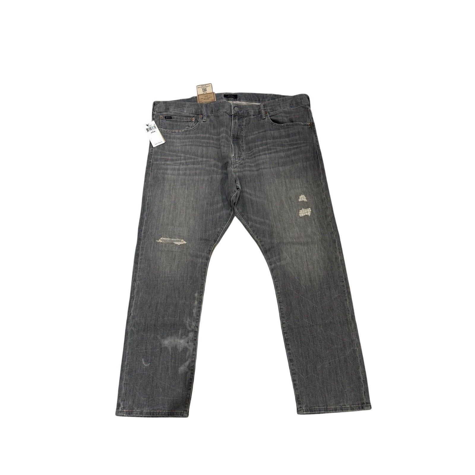Polo Ralph Lauren Polo Ralph Lauren Sullivan Slim Rope Dyed Distressed Denim Size US 40 / EU 56 - 1 Thumbnail