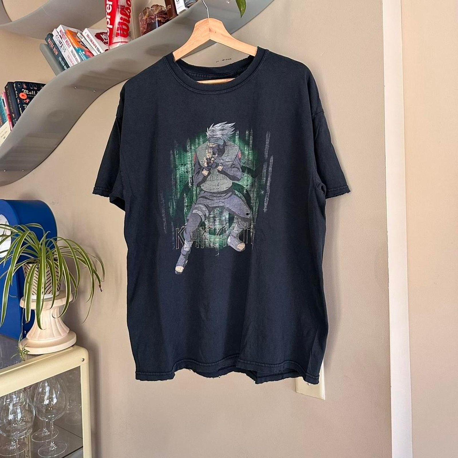 Vintage Vintage 2002 Naruto Kakashi Shonen Jump Anime Shirt Size US L / EU 52-54 / 3 - 1 Thumbnail
