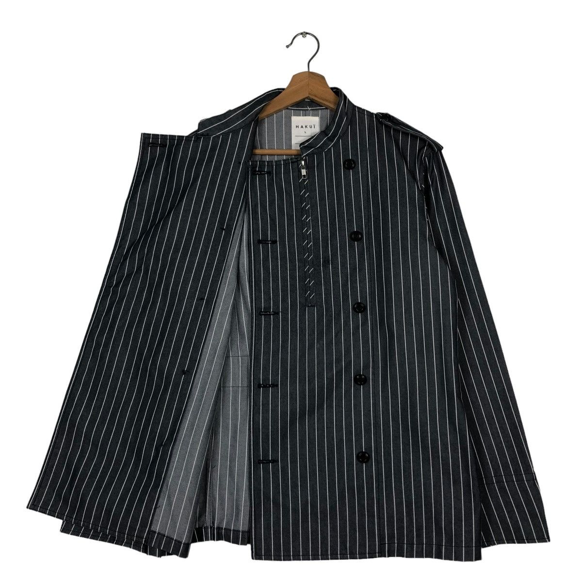 Japanese Brand 🔥VINTAGE HICKORY CHORE JACKET HAKUT JAPAN ISSEY MIYAKE Size US M / EU 48-50 / 2 - 11 Thumbnail