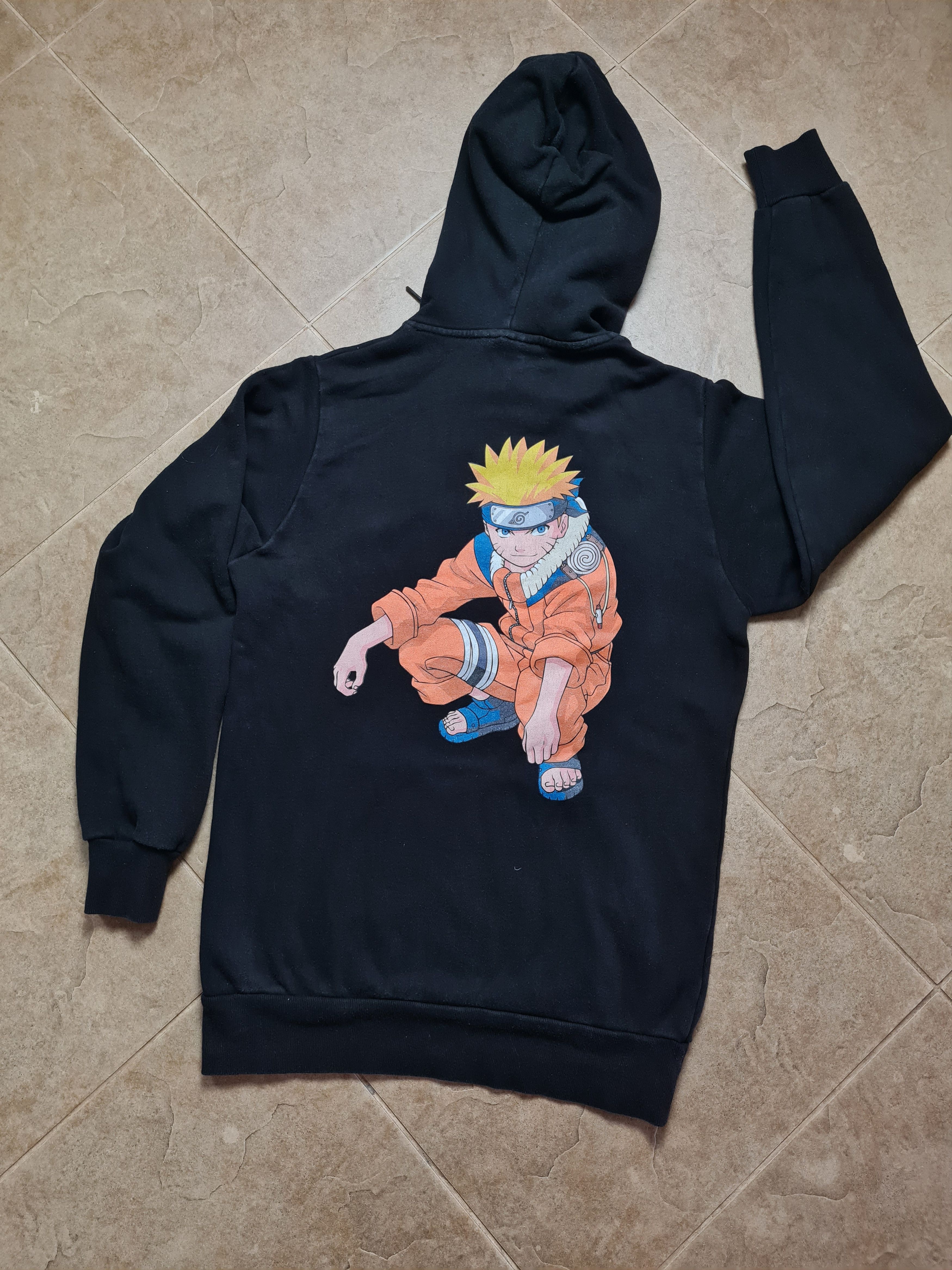 Trapstar London Vintage Hoodie Trapstar X Naruto Rare Black Big Logo Sz S-M Size US M / EU 48-50 / 2 - 1 Thumbnail
