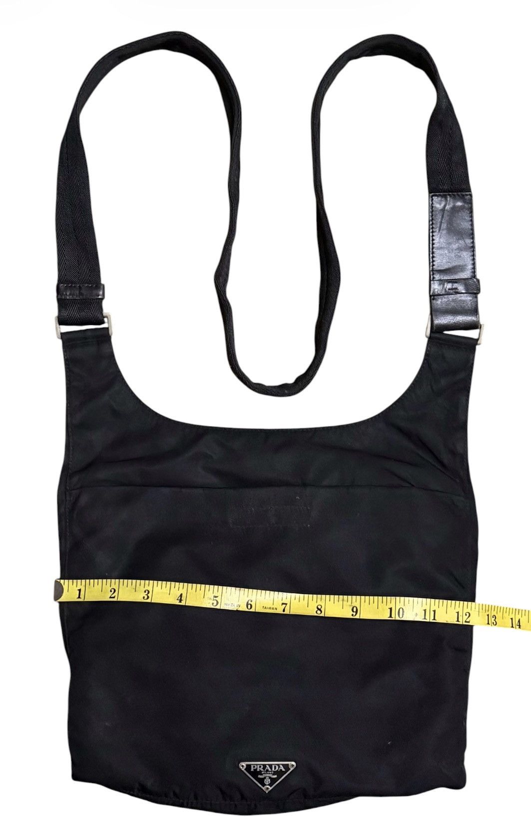 Prada Prada Nylon Crossbody Bag Black Men Vintage Size ONE SIZE - 4 Thumbnail