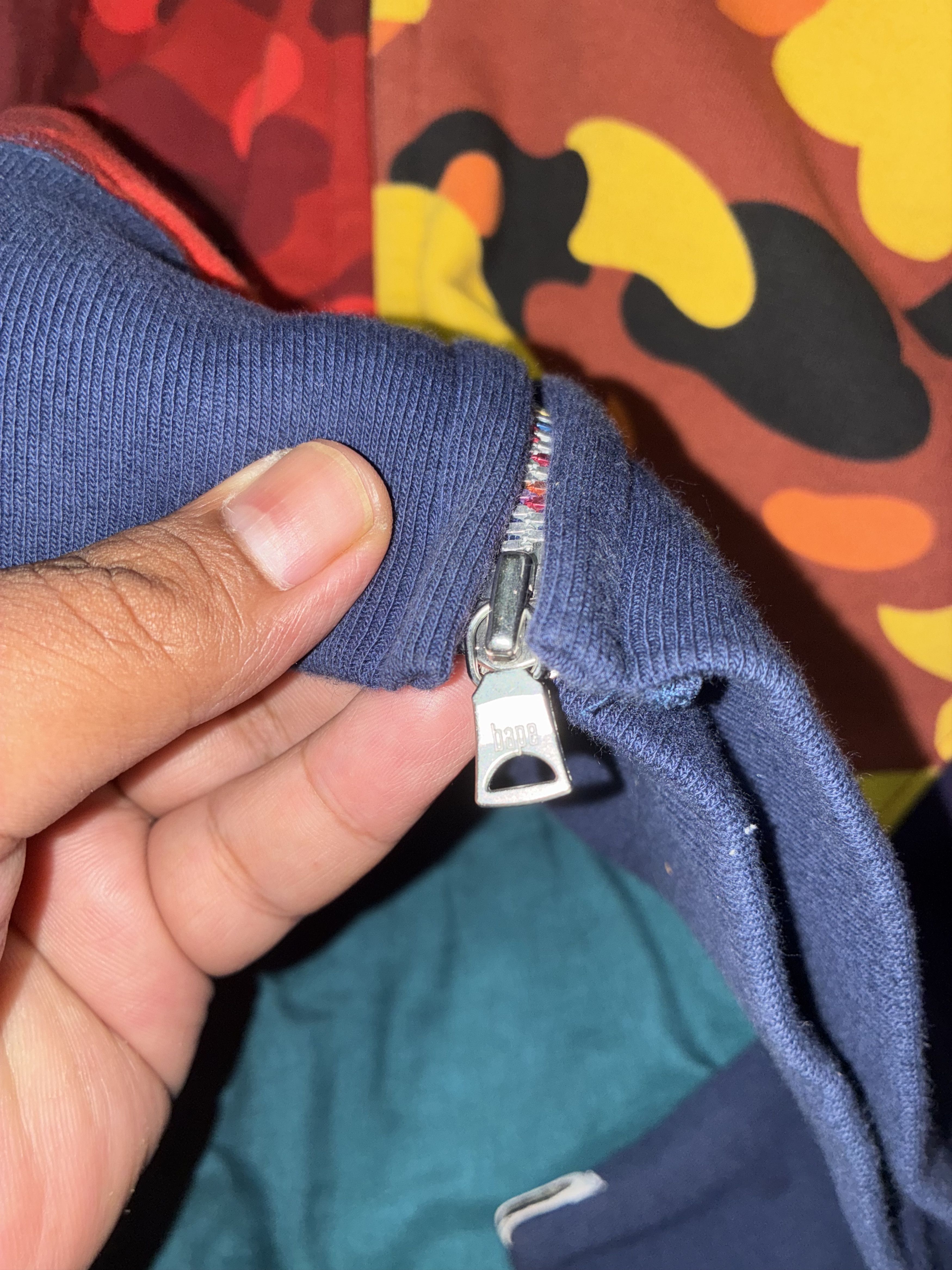 Bape Bape hoodie mix camo Size US XXL / EU 58 / 5 - 15 Thumbnail
