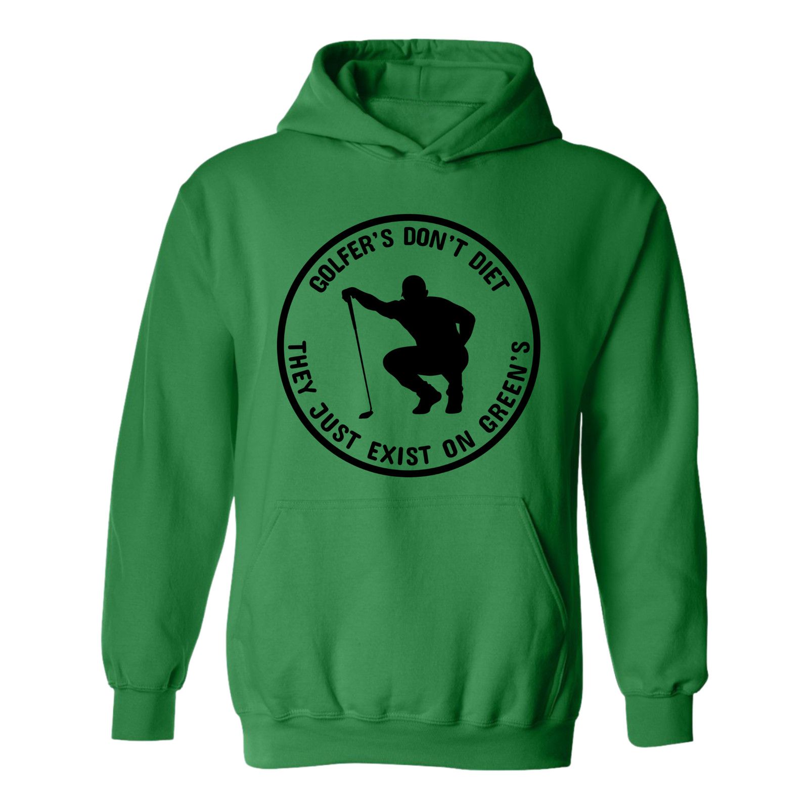 & Other Stories Golf Hoodie Golfers Don't Diet Funny Man Golfer Sweatshirt Size US L / EU 52-54 / 3 - 6 Thumbnail
