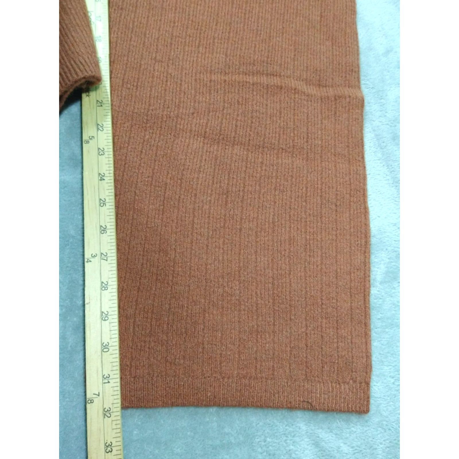 DKNY DKNY Joggers Pants Womens Large Brown Toffee Cashmere Blend Comfort Stretch Size 36" / US 14 / IT 50 - 5 Thumbnail