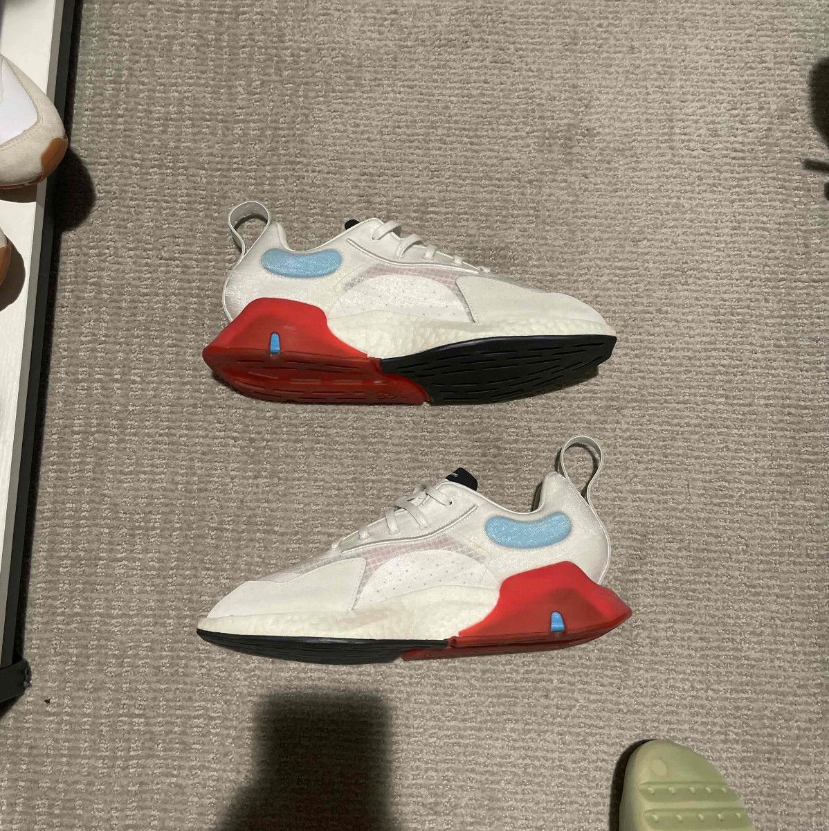 Y-3 Y-3 Orisan 'White Red Cyan' Size US 9 / EU 42 - 6 Thumbnail
