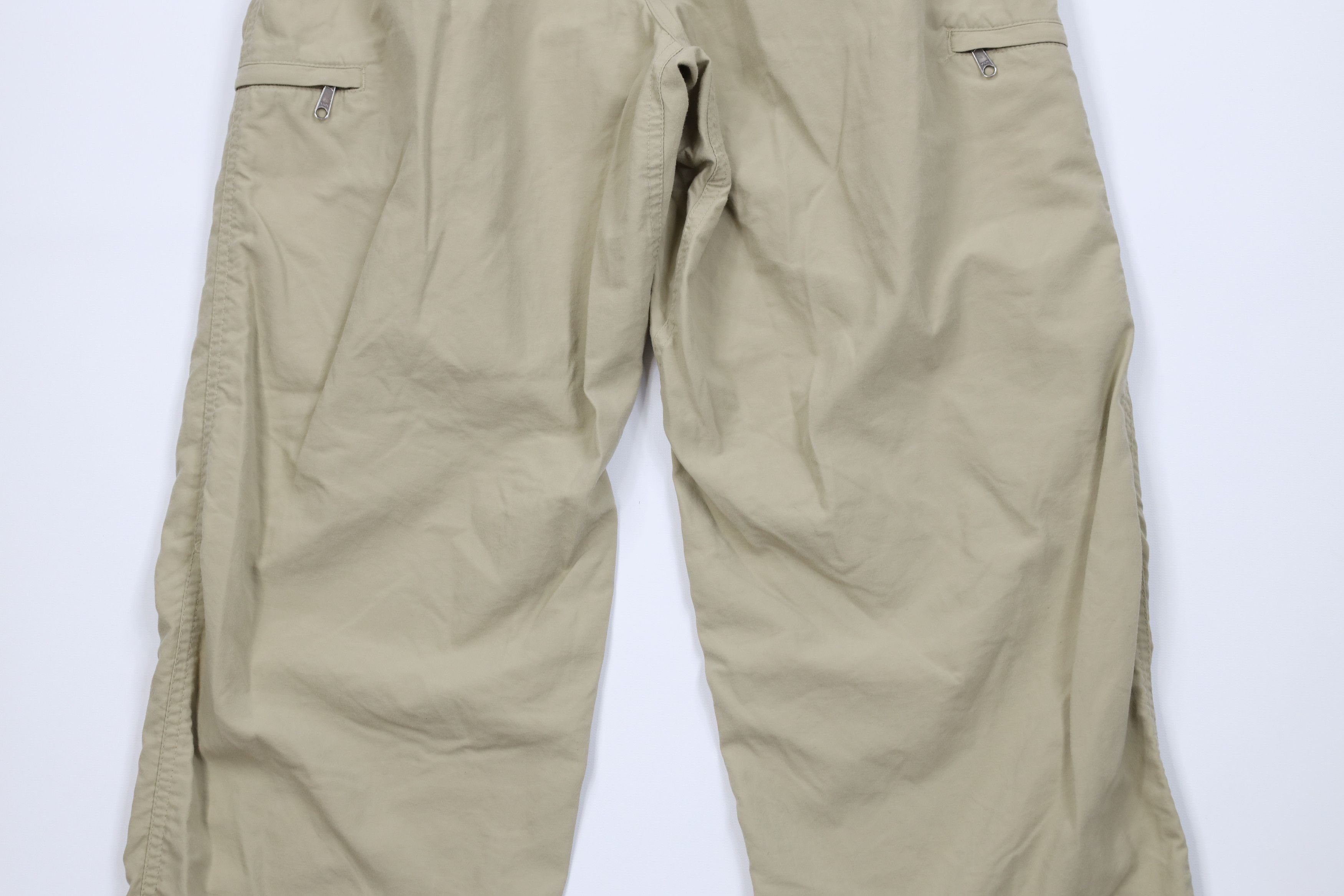 Patagonia Vintage 90s Patagonia Spell Out Belted Cargo Pants Beige Size US 30 / EU 46 - 14 Thumbnail