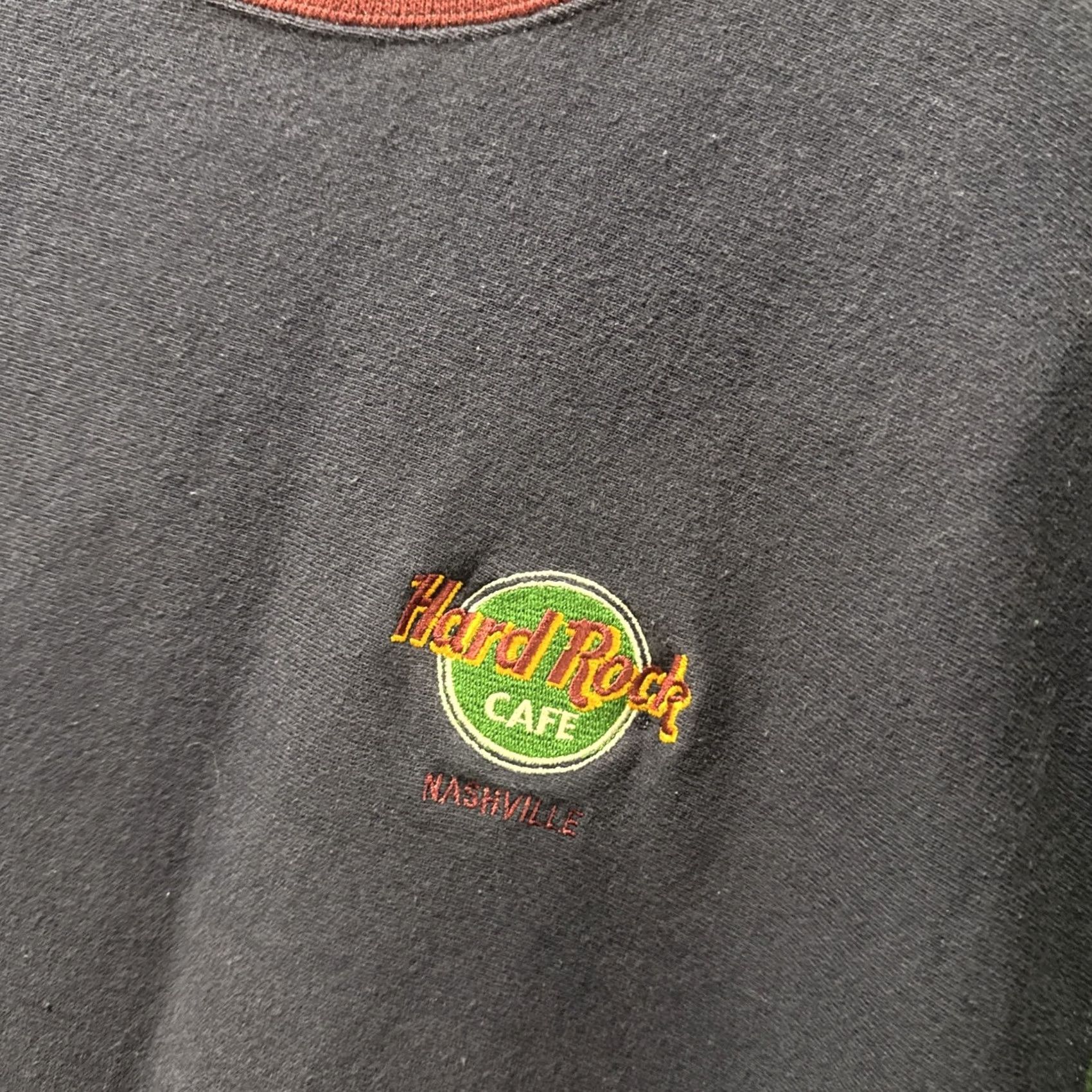 Hard Rock Cafe VINTAGE Hard Rock Cafe Pullover Crewneck 80s All Is One Long Sleeve Size L Men’s Size US L / EU 52-54 / 3 - 7 Thumbnail