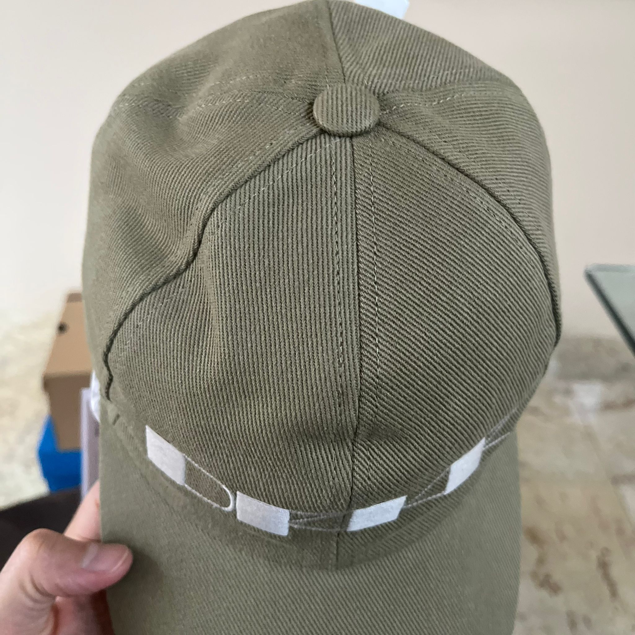 Rick Owens Drkshdw o1rshd1 Size M / Embroidered Logo Snapback Hat Pale Green Size ONE SIZE - 9 Thumbnail