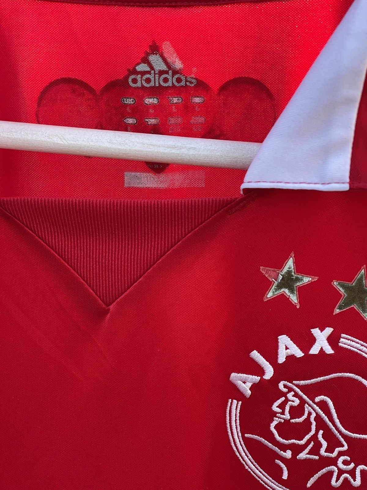 Adidas 2011 Adidas Ajax Amsterdam soccer jersey Size US L / EU 52-54 / 3 - 12 Thumbnail