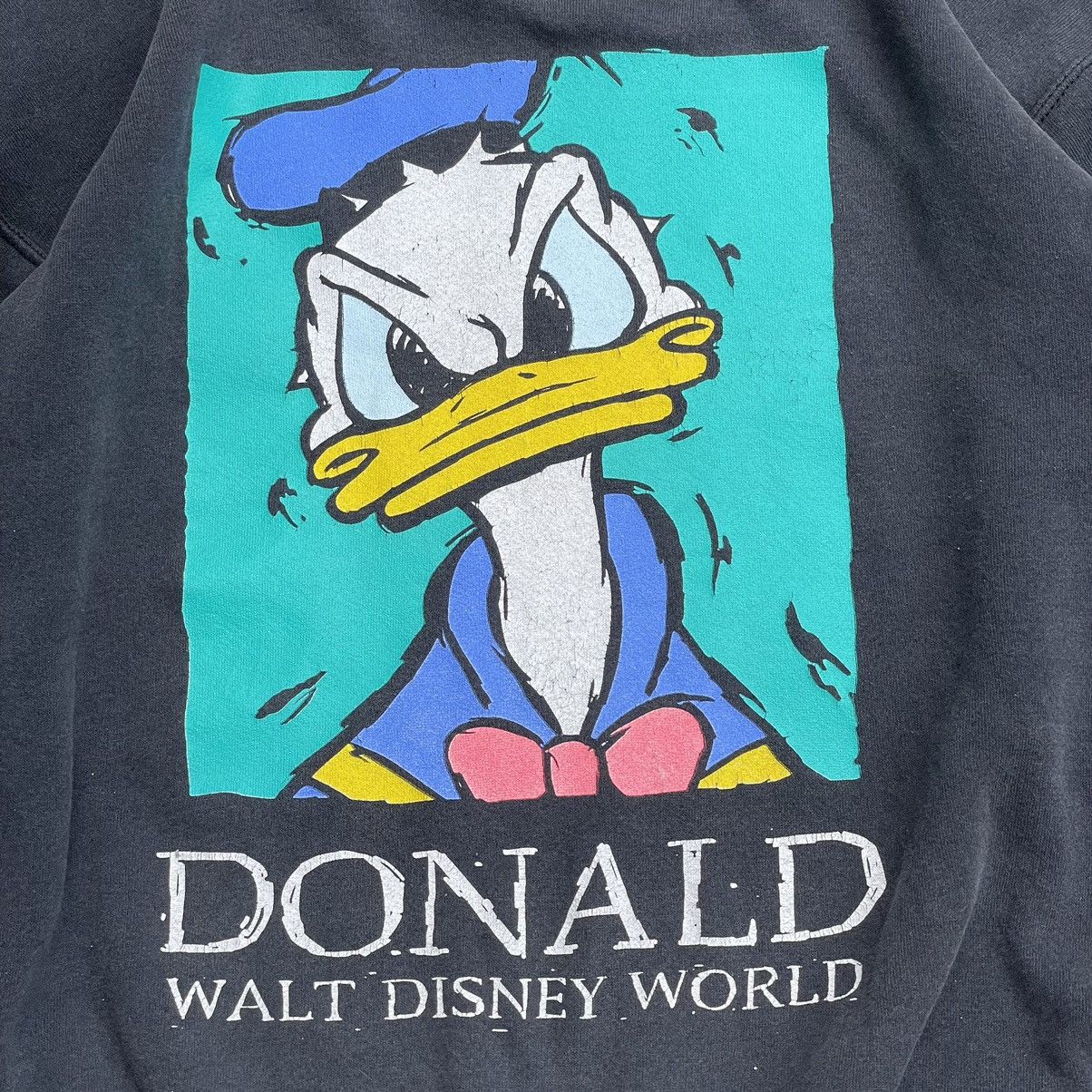 Disney × Vintage VINTAGE 90s “DONALD DUCK” WALT DISNEY WORLD SWEATSHIRT Size US S / EU 44-46 / 1 - 2 Thumbnail