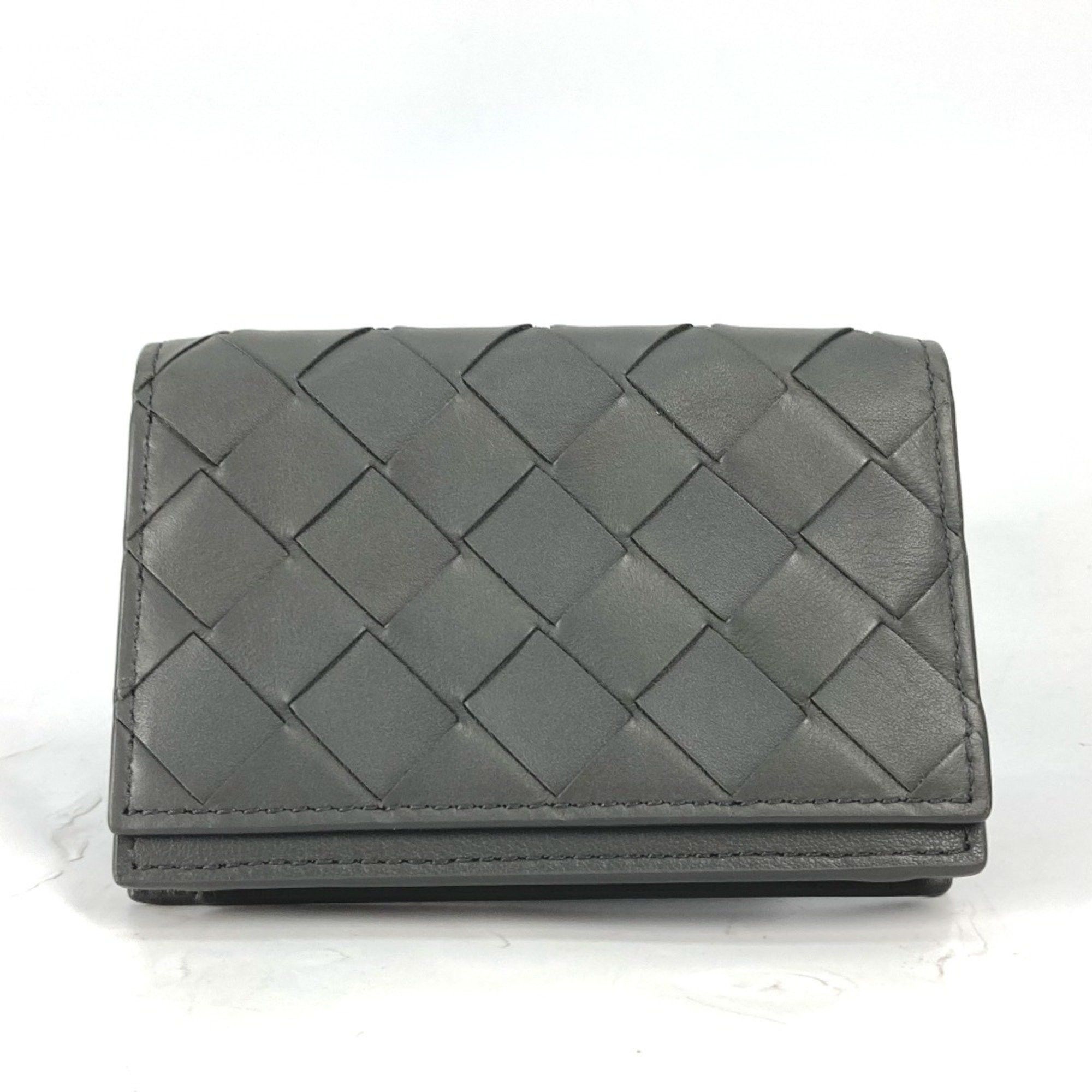 Bottega Veneta BOTTEGA VENETA 605720 Bifold Pass Case Card Case Card Case gray Size ONE SIZE - 1 Thumbnail