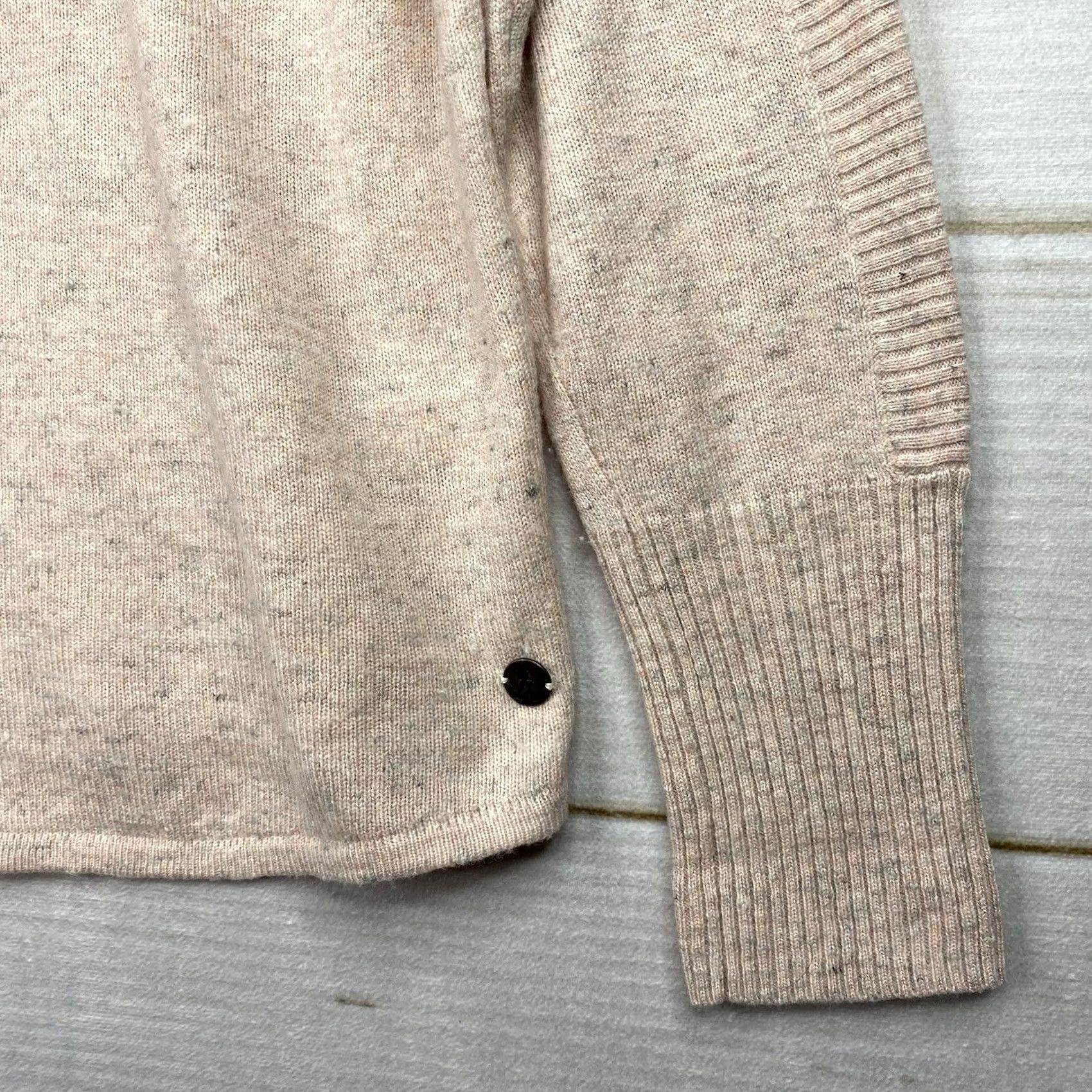 Royal Robbins Royal Robbins Sweater Womens S Pink Merino Wool Linen Blend Ribbed Soft Stretch Pullover Knit Casual Fall Winter 2023 Womens Size S / US 4 / IT 40 - 2 Thumbnail