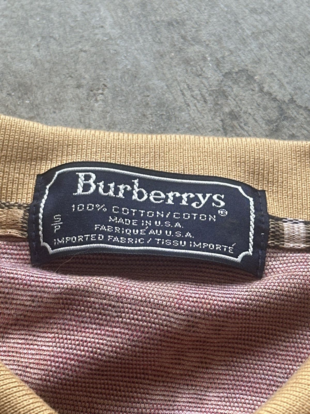 Burberry Burberry 80s Plaid Polo Size US S / EU 44-46 / 1 - 2 Thumbnail