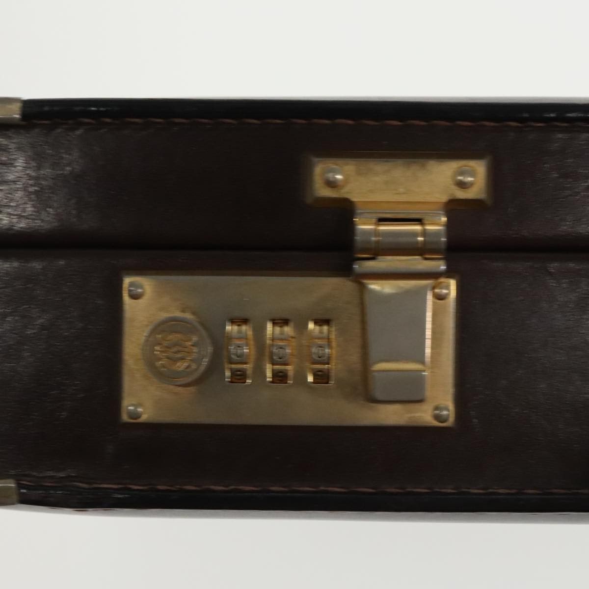 Loewe LOEWE Anagram Trunk Leather Brown Size ONE SIZE - 15 Thumbnail