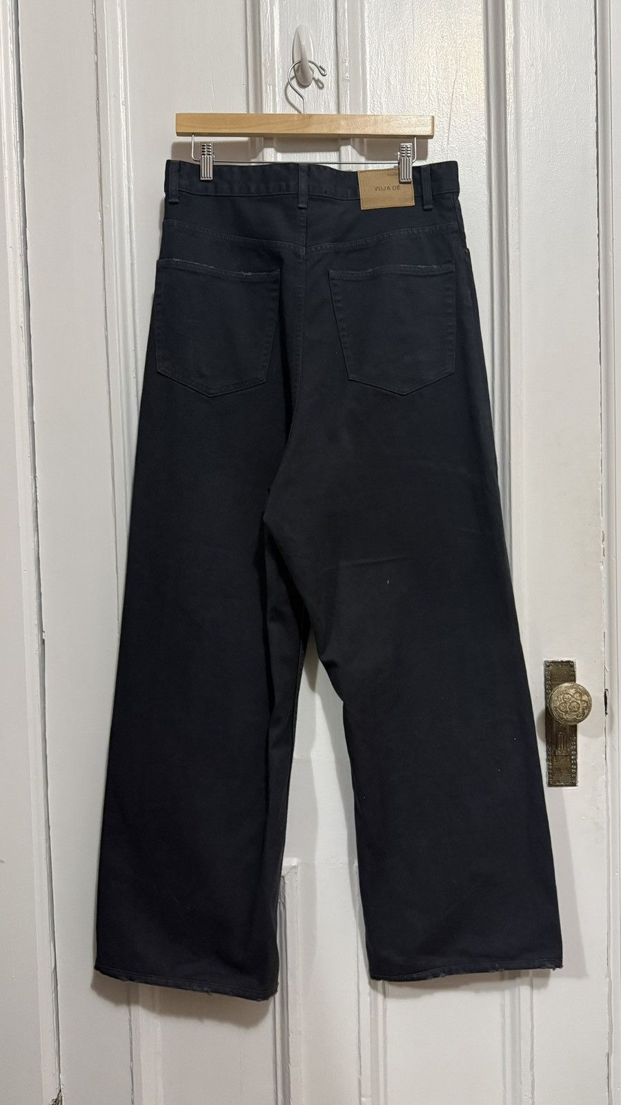 Vuja De Vuja De Denim Trousers Size US 33 - 2 Thumbnail