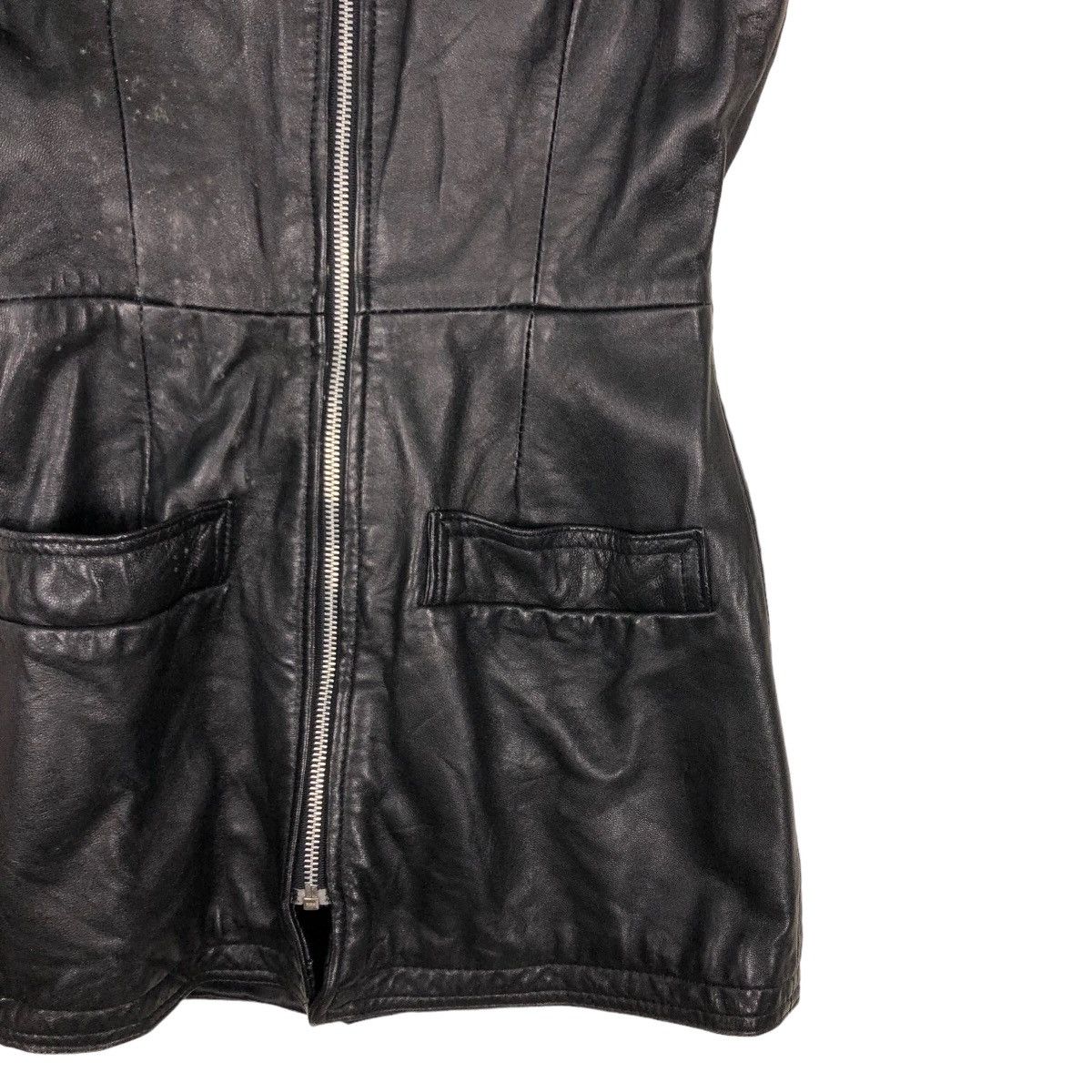 Japanese Brand Vintage TankTop Biker Vest Genuine Leather Renegade England Size US M / EU 48-50 / 2 - 5 Thumbnail