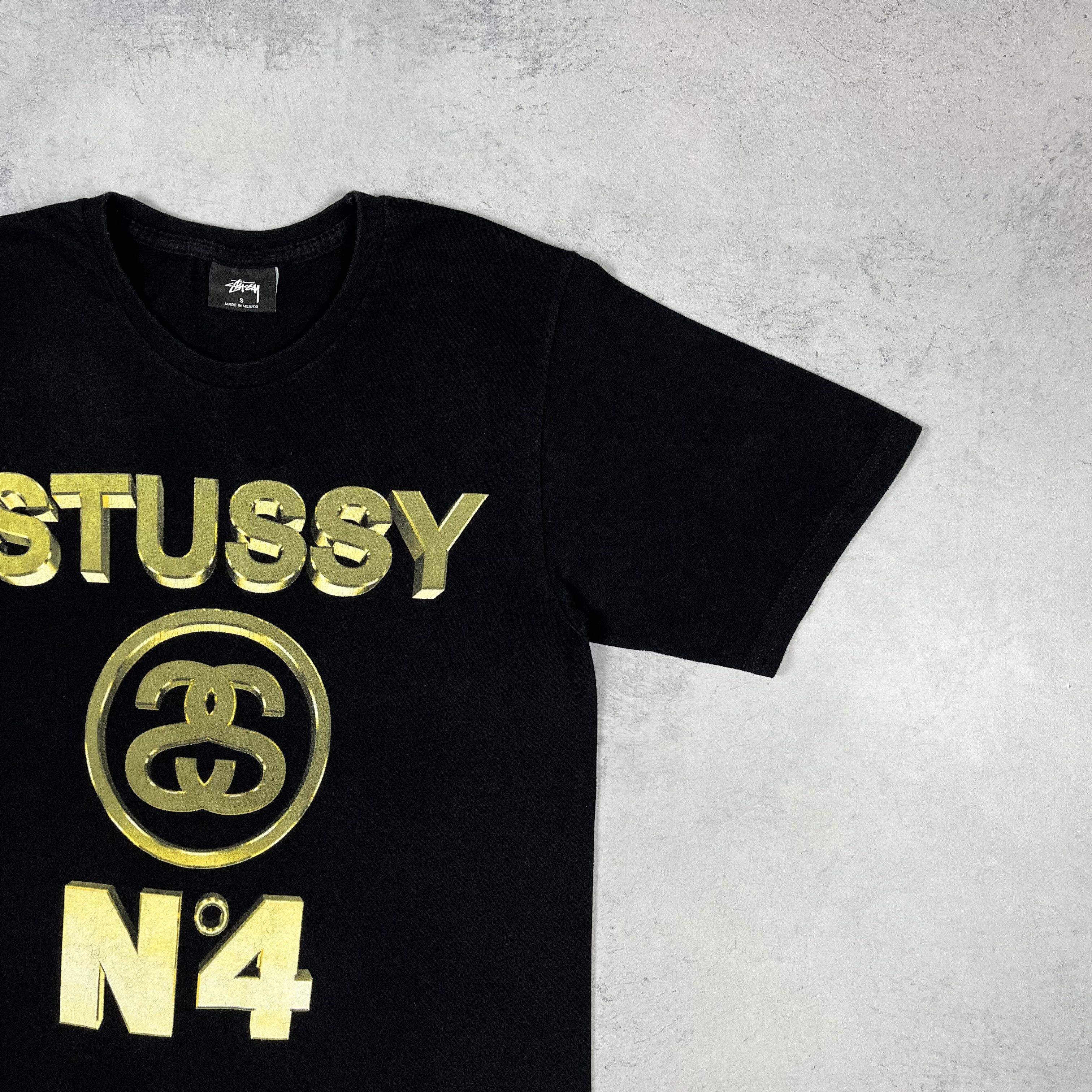 Stussy Vintage Stussy Y2K Big Logo T Shirt 00’s Size US S / EU 44-46 / 1 - 3 Thumbnail