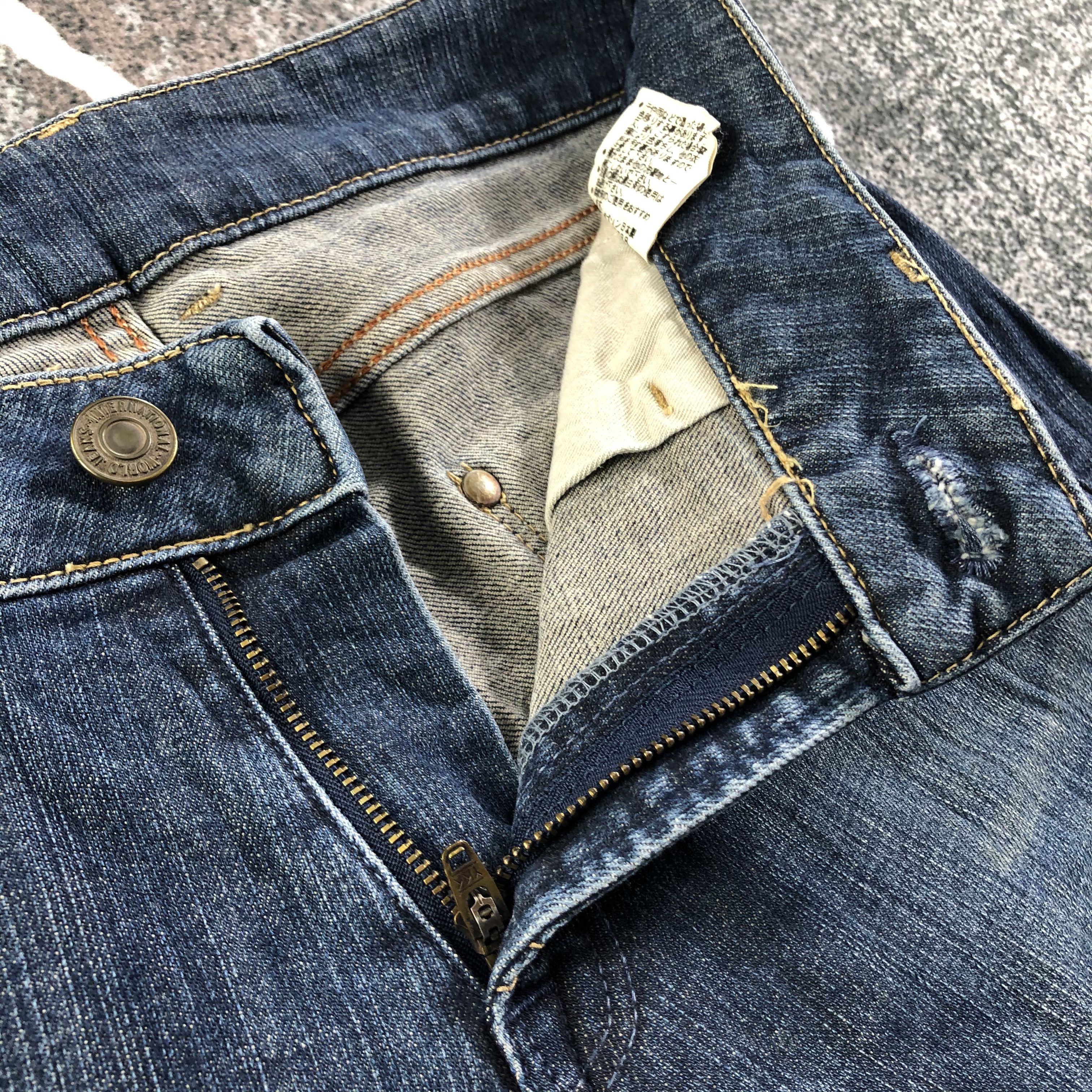 Japanese Brand Japanese Brand Cargo Denim Multipocket Flare Jeans Size US 28 / EU 44 - 7 Thumbnail