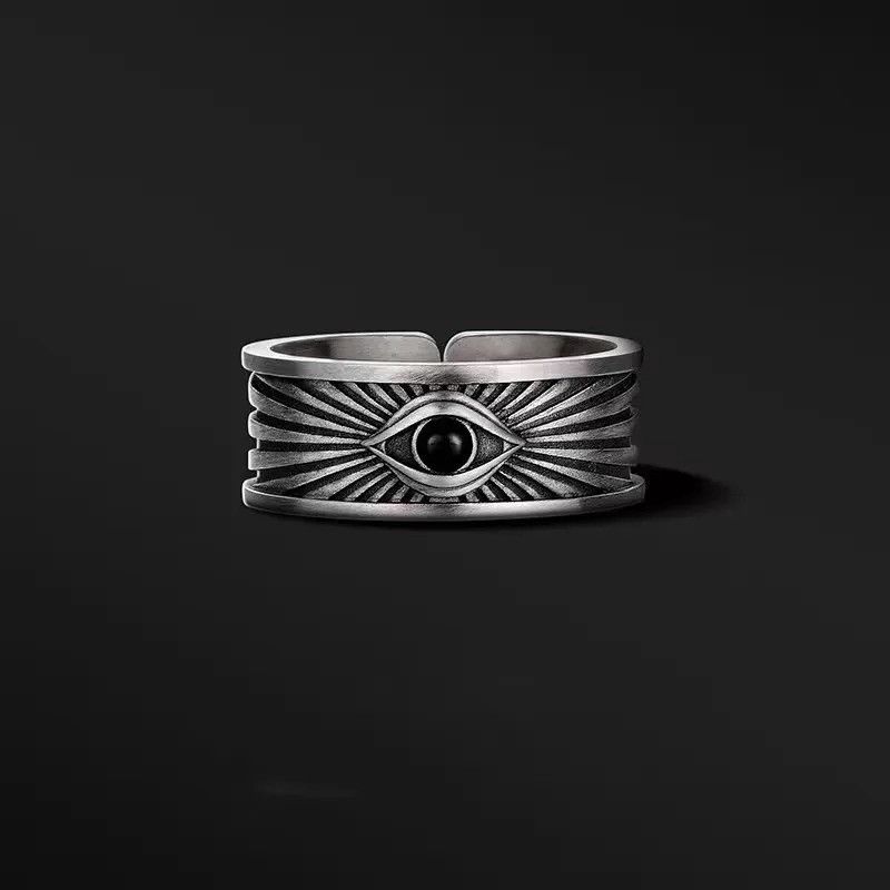 Other Retro Antique Eye Ring Size ONE SIZE - 1 Thumbnail