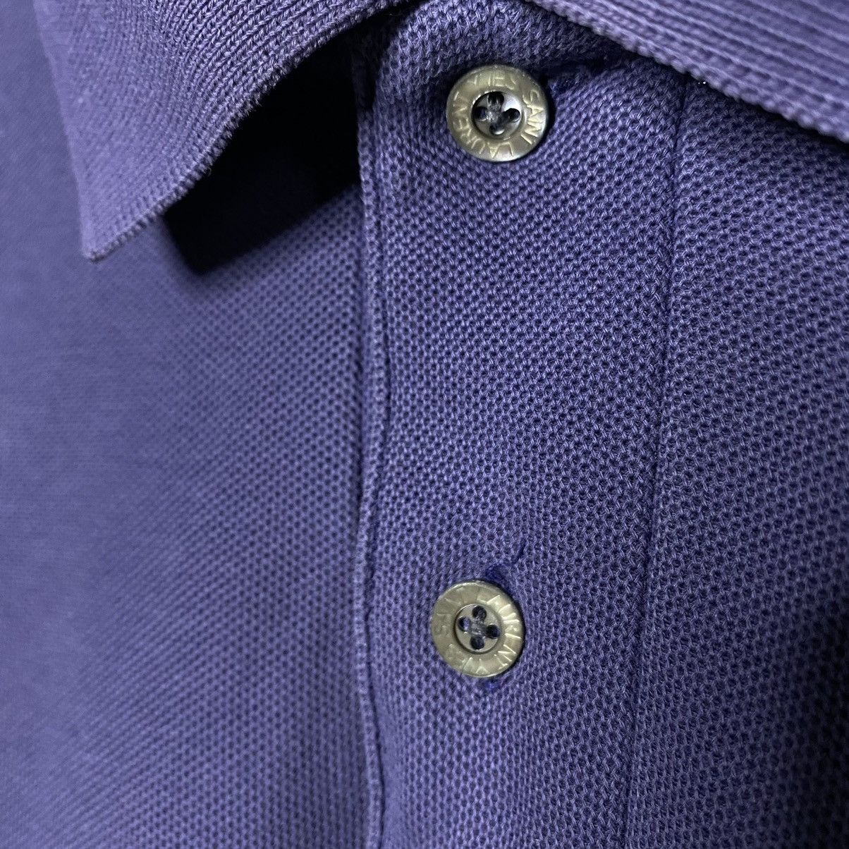 Vintage × Yves Saint Laurent Vintage YSL polo shirt big logo Size US M / EU 48-50 / 2 - 8 Thumbnail
