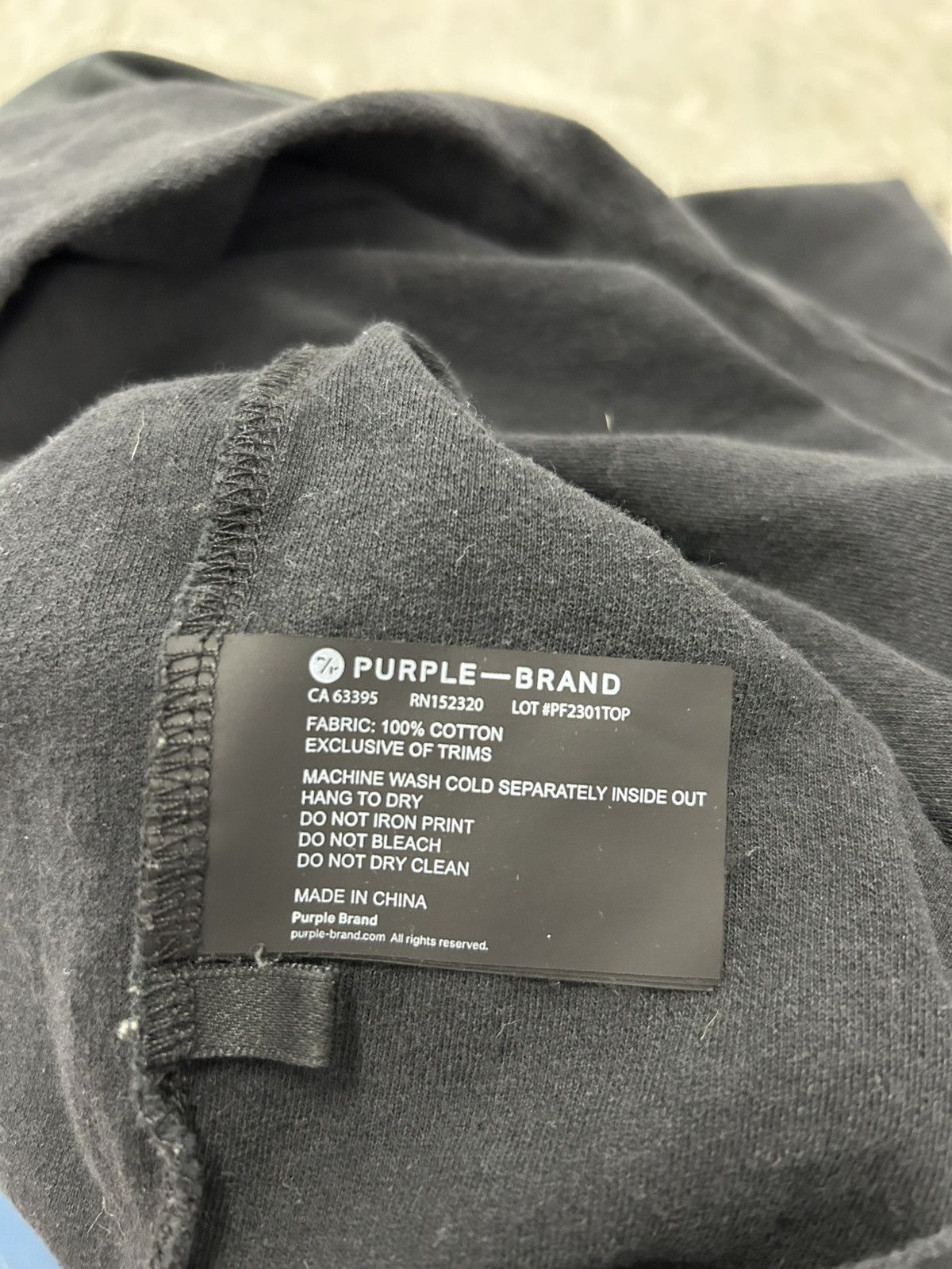 Purple Purple brand t shirt Size US L / EU 52-54 / 3 - 3 Thumbnail