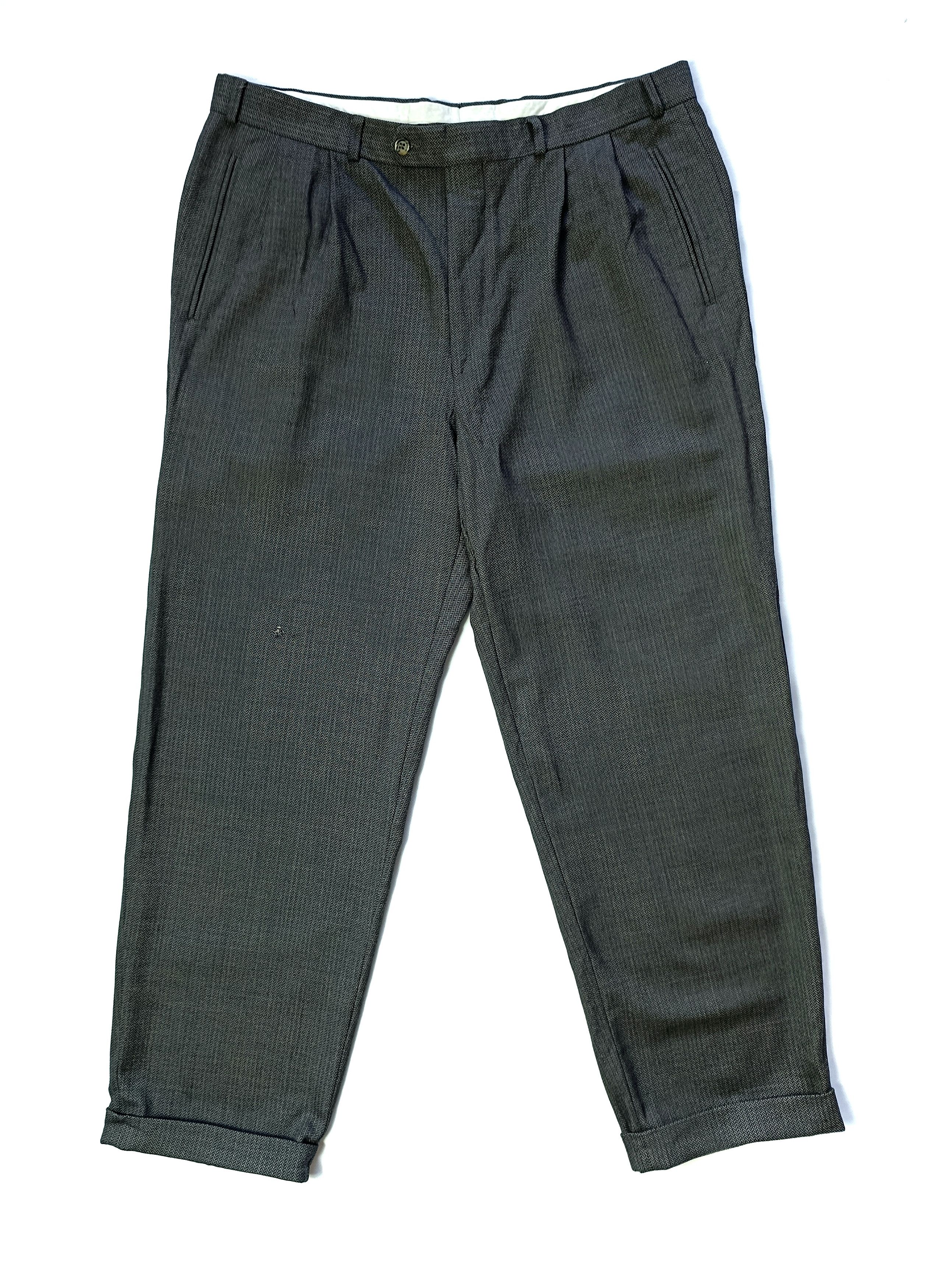 Yves Saint Laurent Yves Saint Laurent Vintage Casual Wool Pants Size US 36 / EU 52 - 1 Thumbnail